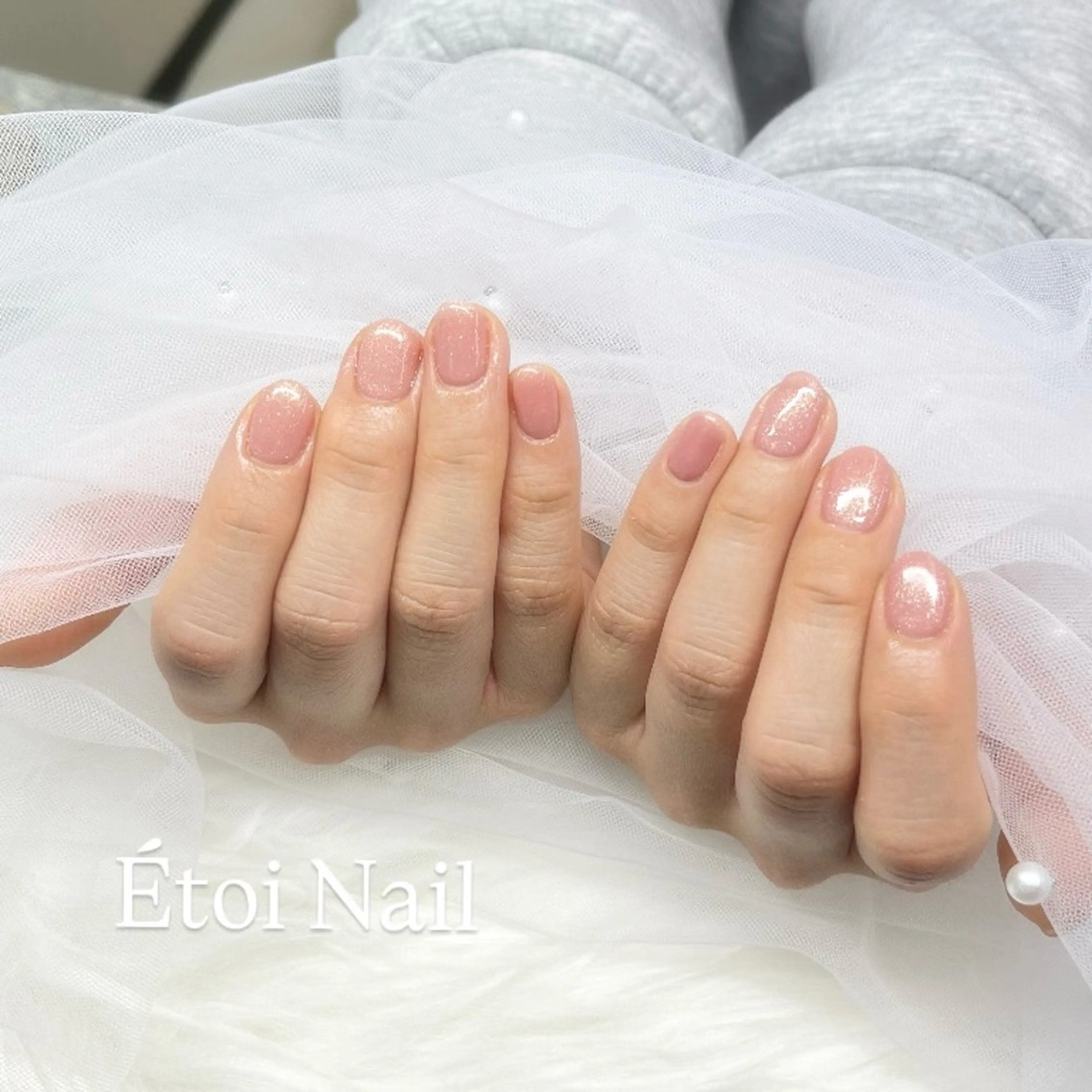 ネイル ワンカラーネイル ハンドネイル Étoi Nail TOKYO八木のネイルデザイン
