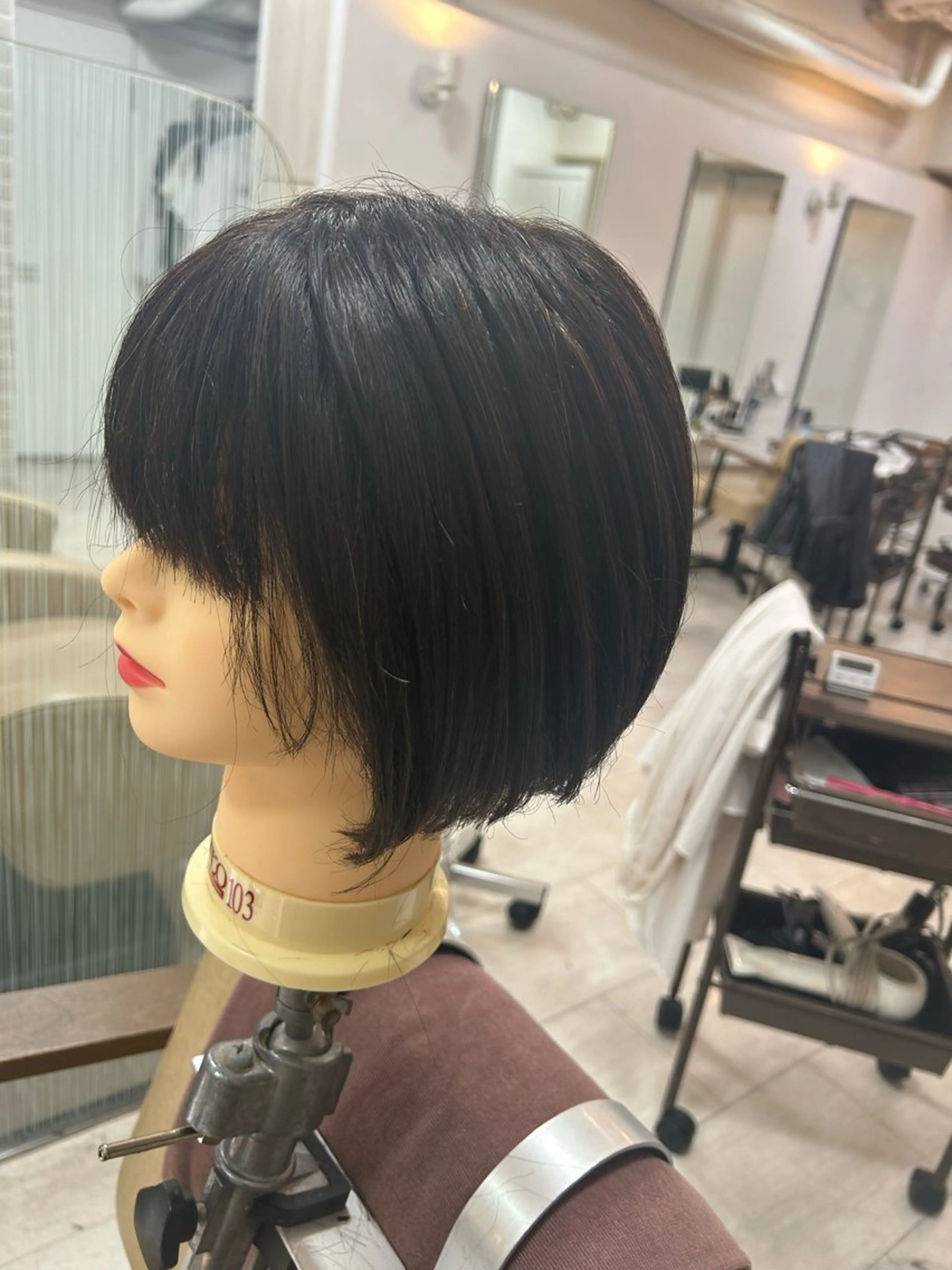 ショート ショートヘア 栗田 優月のヘアスタイル