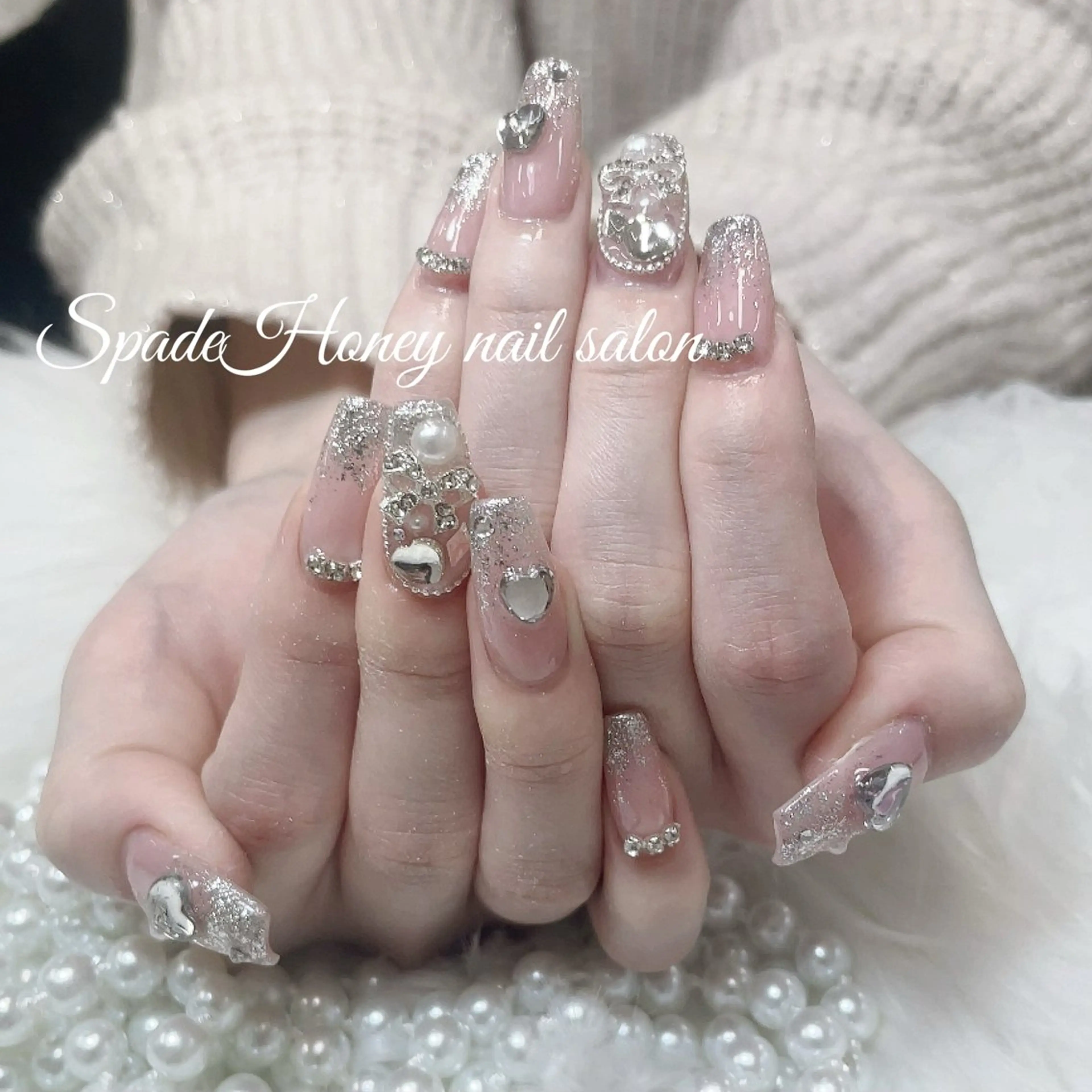 ネイル ハンドネイル SpadeHoney ♠️✨のネイルデザイン