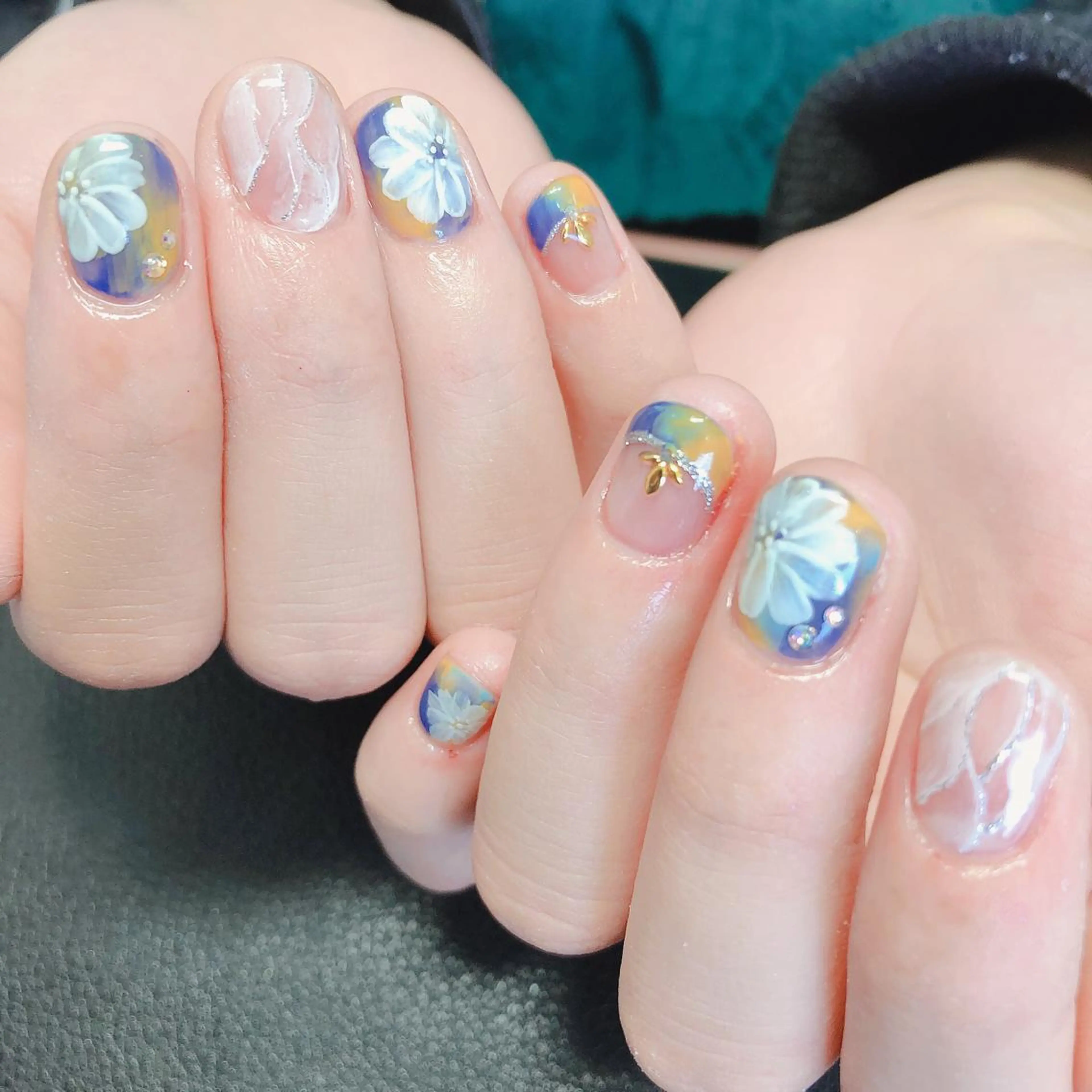ネイル フラワーネイル Nail salon  Stella所属・Nail salon Stellaのネイルデザイン