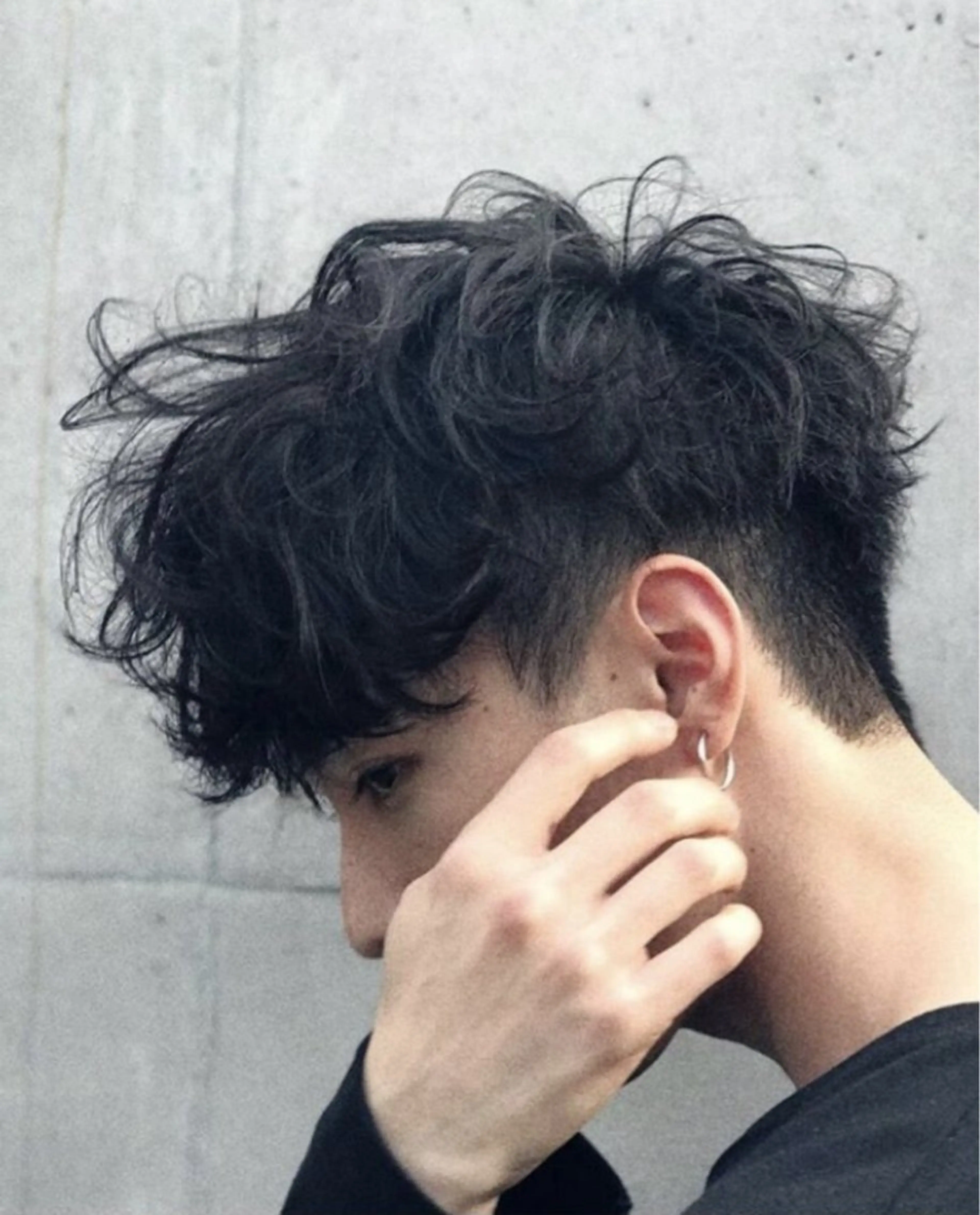 パーマ メンズ 🐋湊 ゆうき /レイヤーカット🫧のヘアスタイル