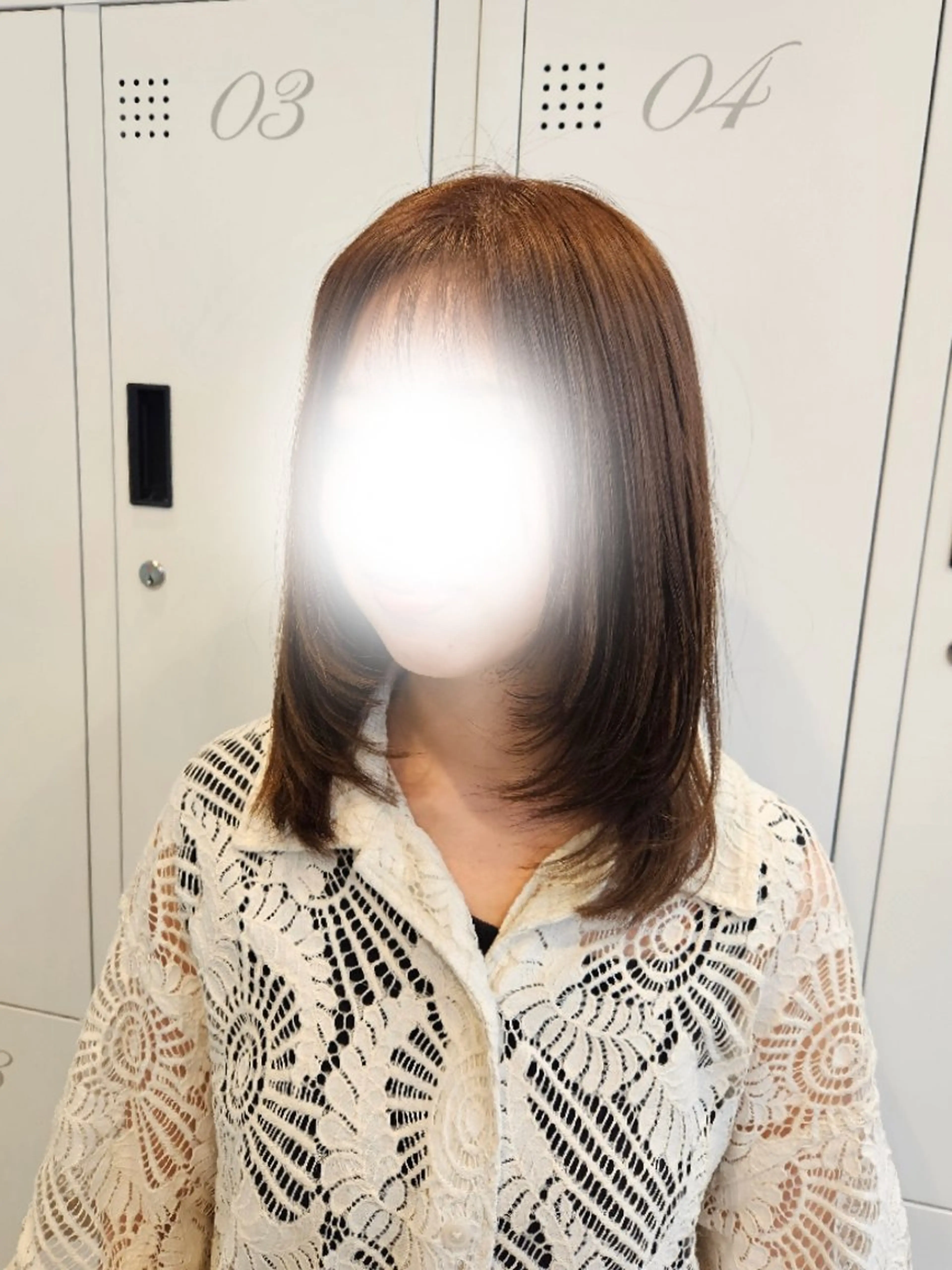 ミディアム カラー 韓国風ヘア レイヤーカット カット ヘアカラー トリートメント ミク🇰🇷 /Agu hairのヘアスタイル