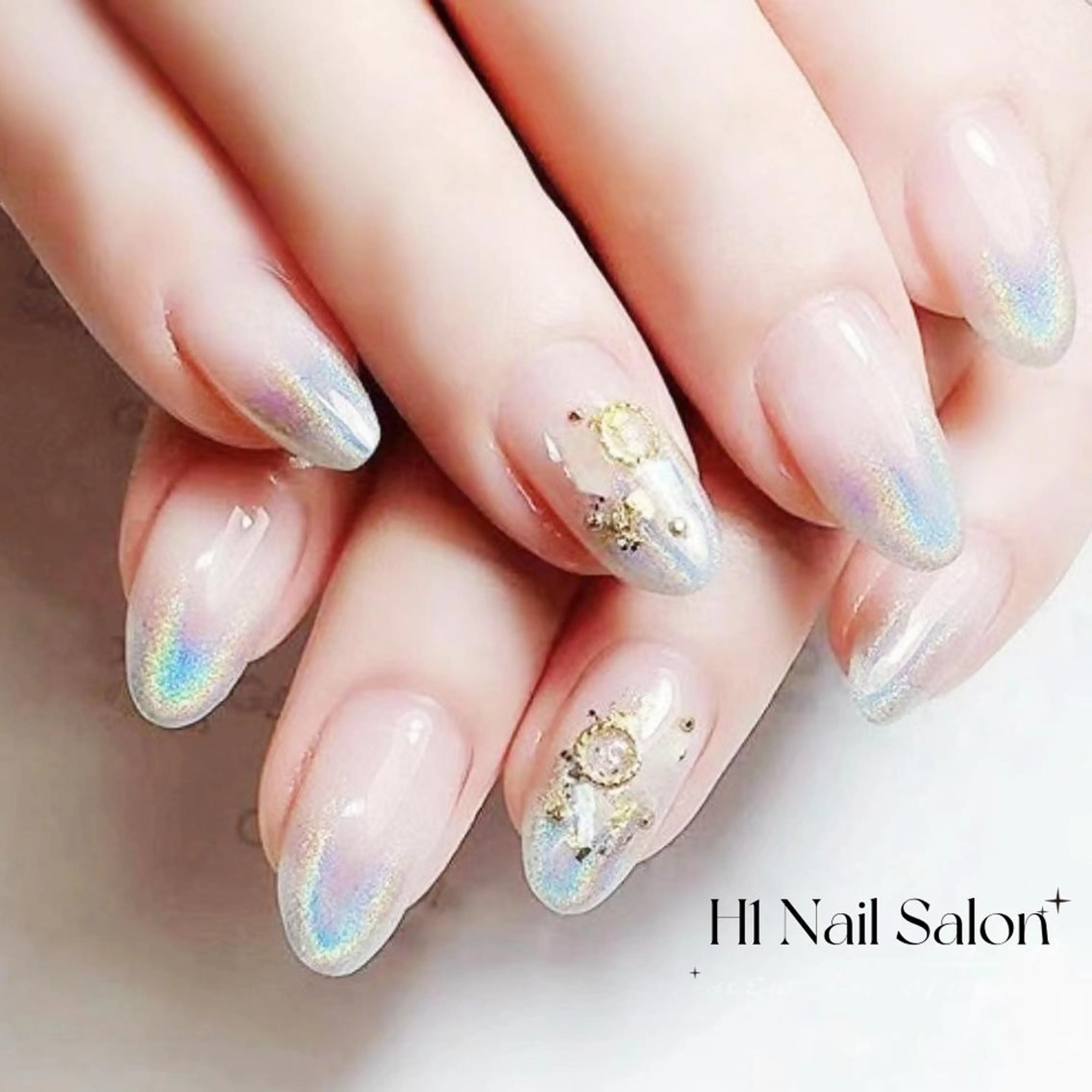 セミロング H1 ネイル サロンのネイルデザイン