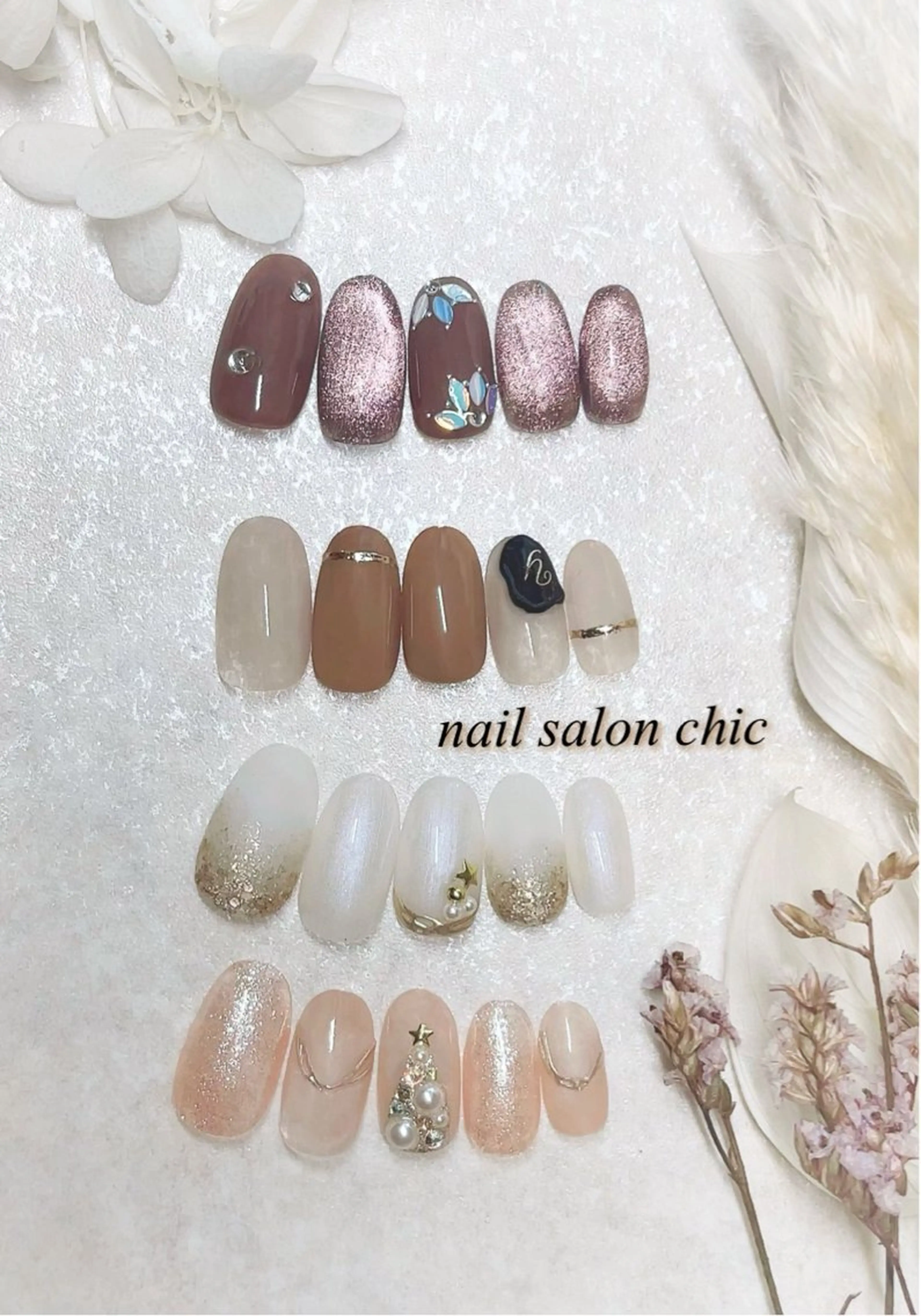 ネイル ハンドネイル nail salon chicのネイルデザイン