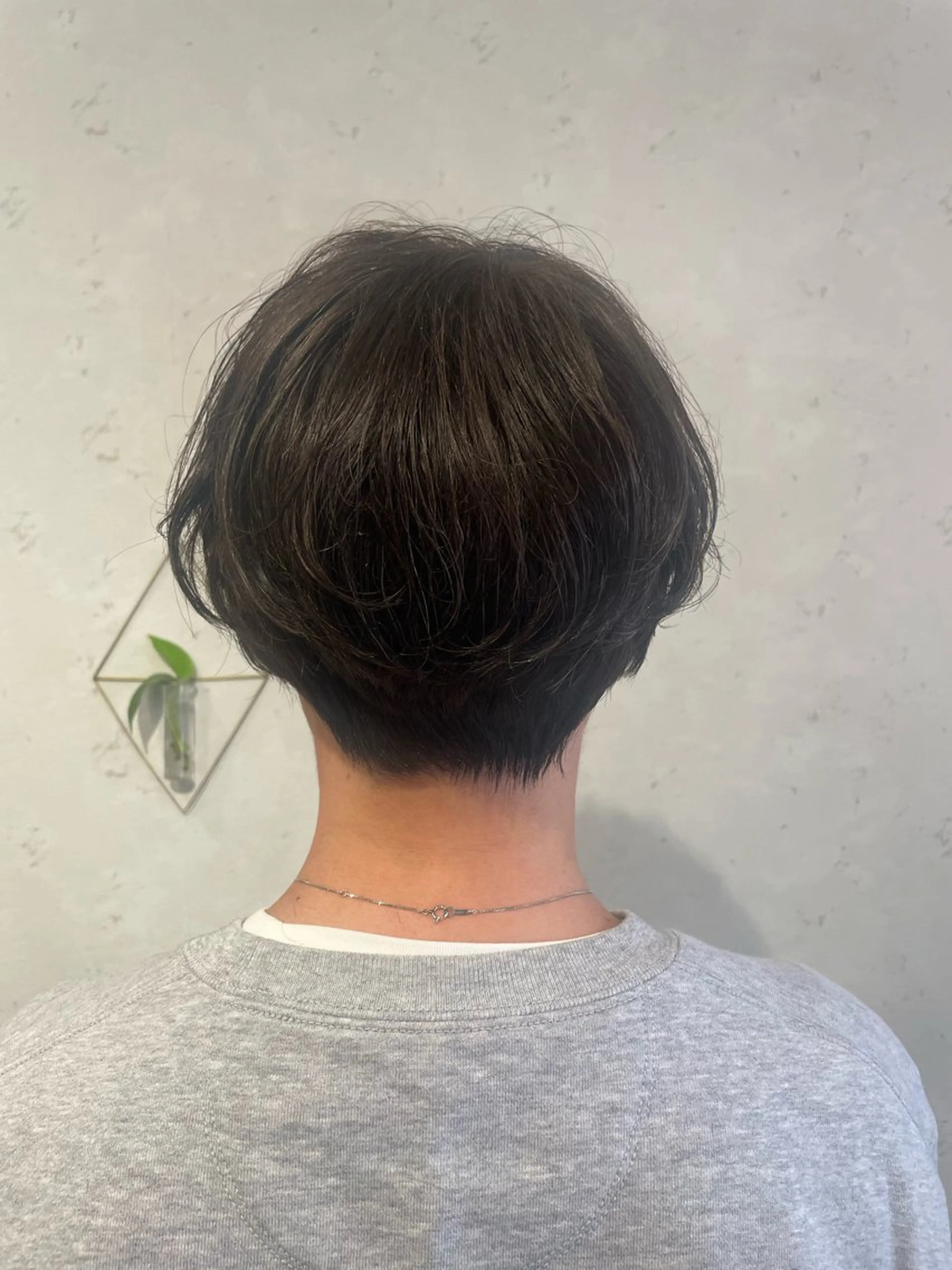 ショート ショートヘア 藤田 美香のヘアスタイル