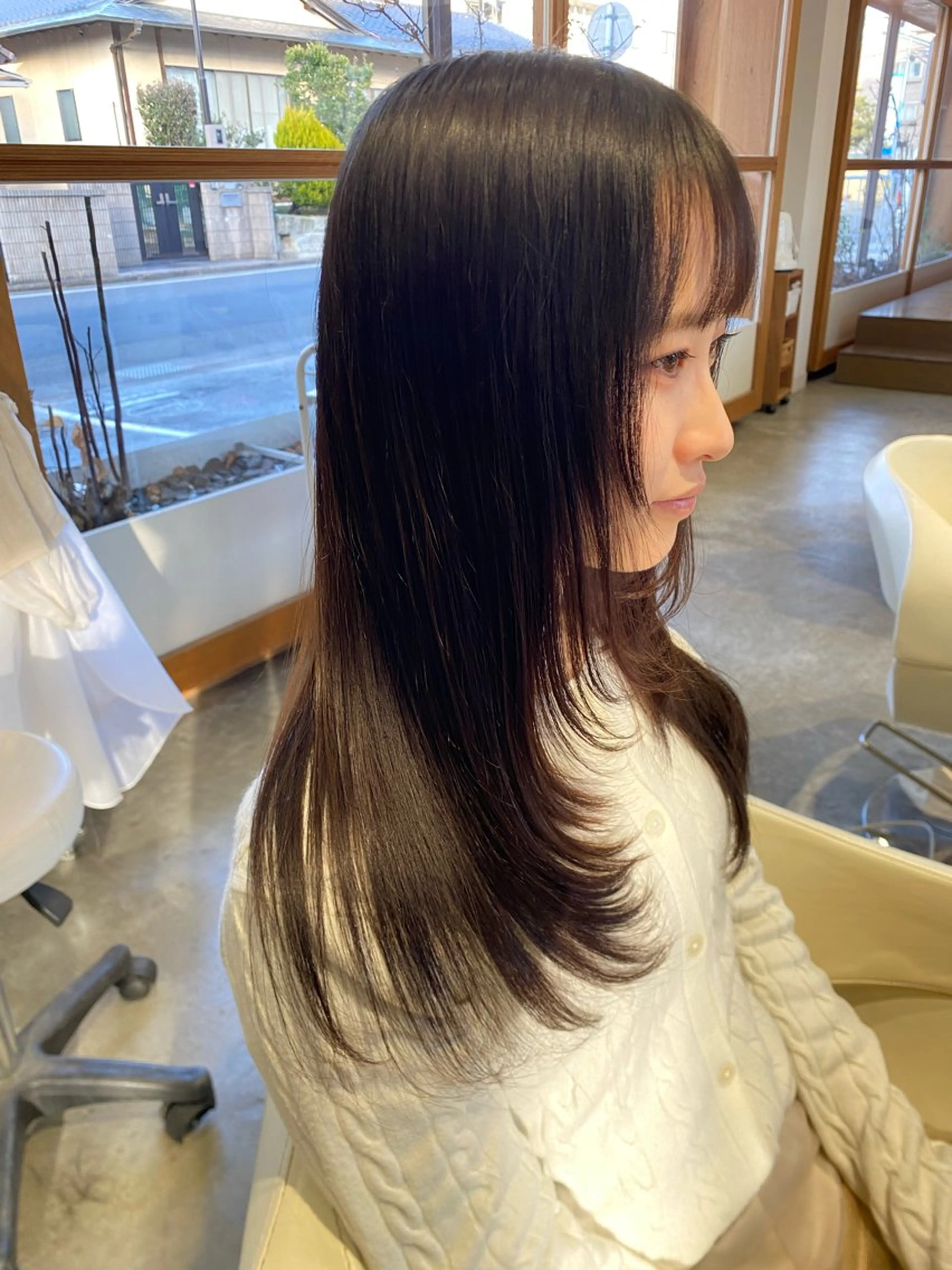 ロング レイヤーカット カット fulam所属・MIKU ／fulamのヘアスタイル