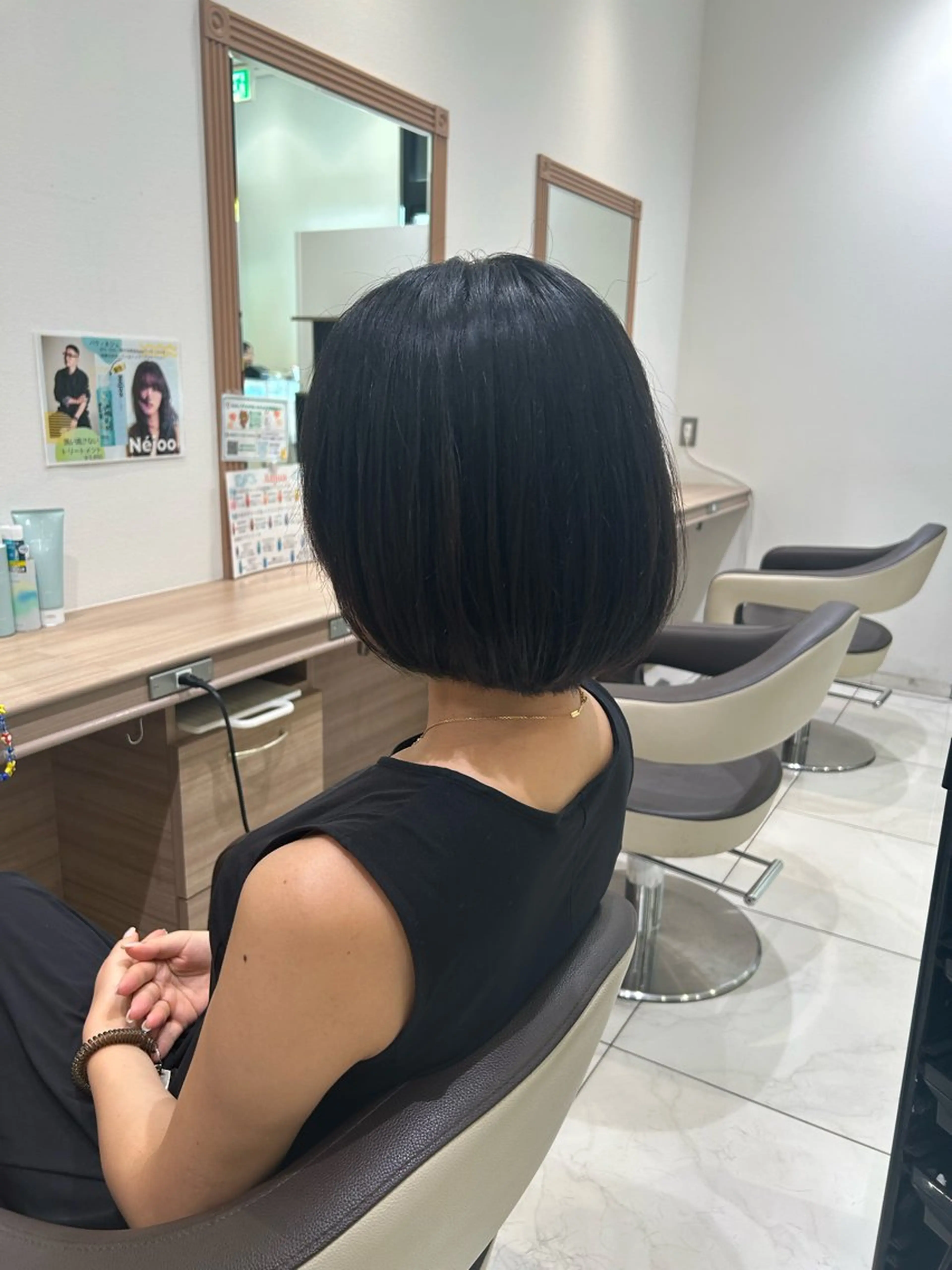 ショート レイヤーカット カットモデル募集中 松原京のヘアスタイル
