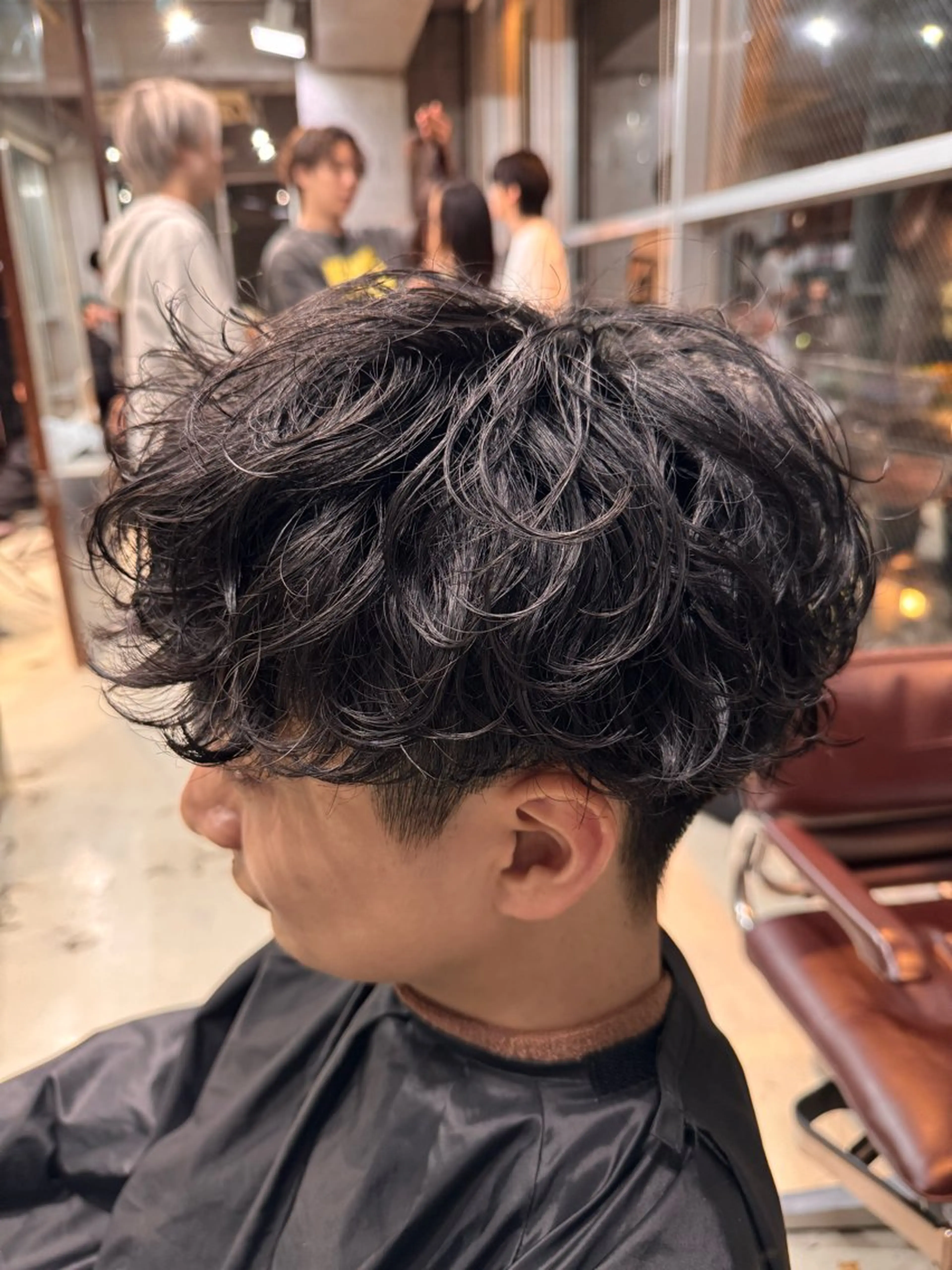 パーマ メンズ メンズパーマ fifth原宿 堀内新史のヘアスタイル
