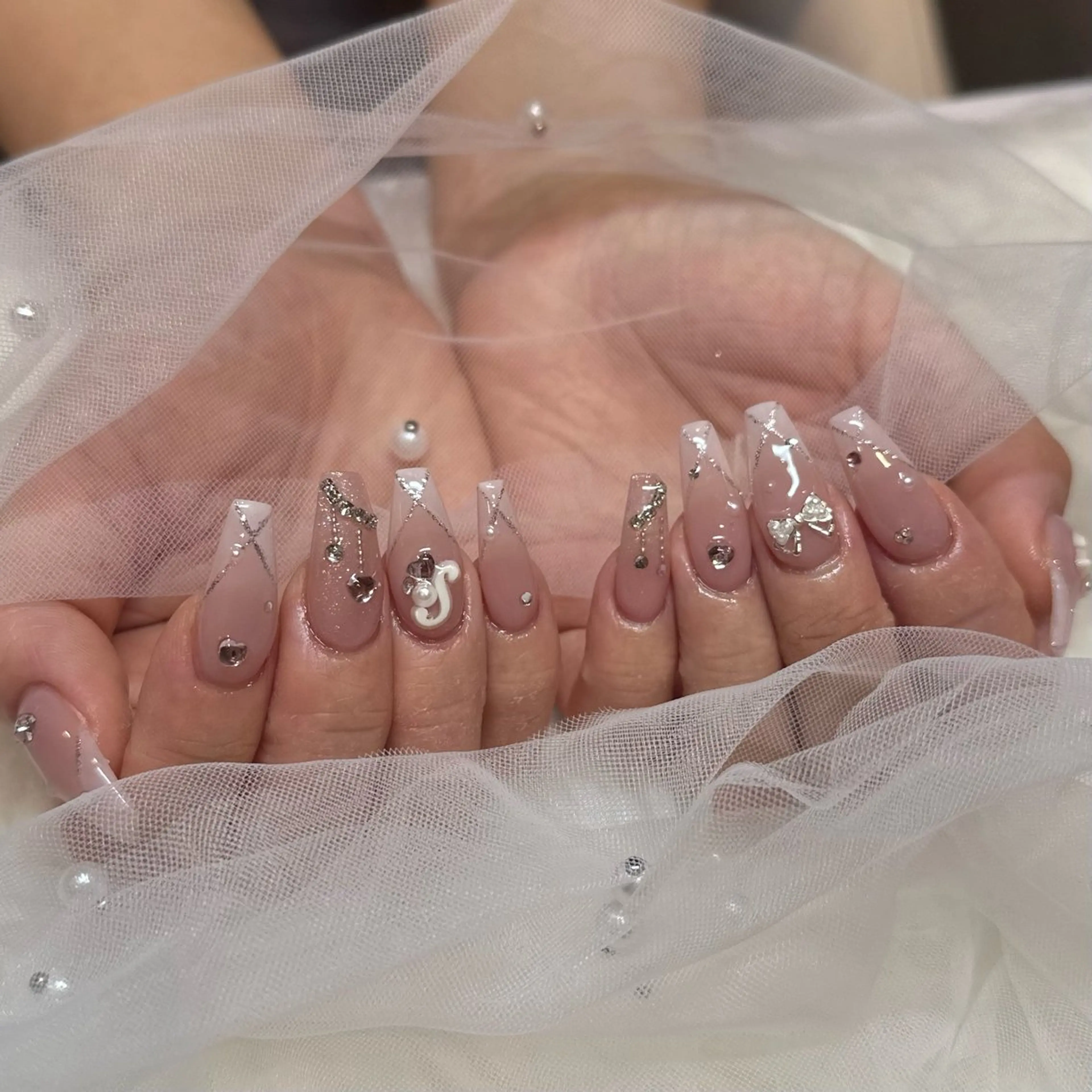 ネイル ハンドネイル She nail studio 原宿店所属・いいだえみ ୨୧ᵕ̤ᴗᵕ̤)のネイルデザイン