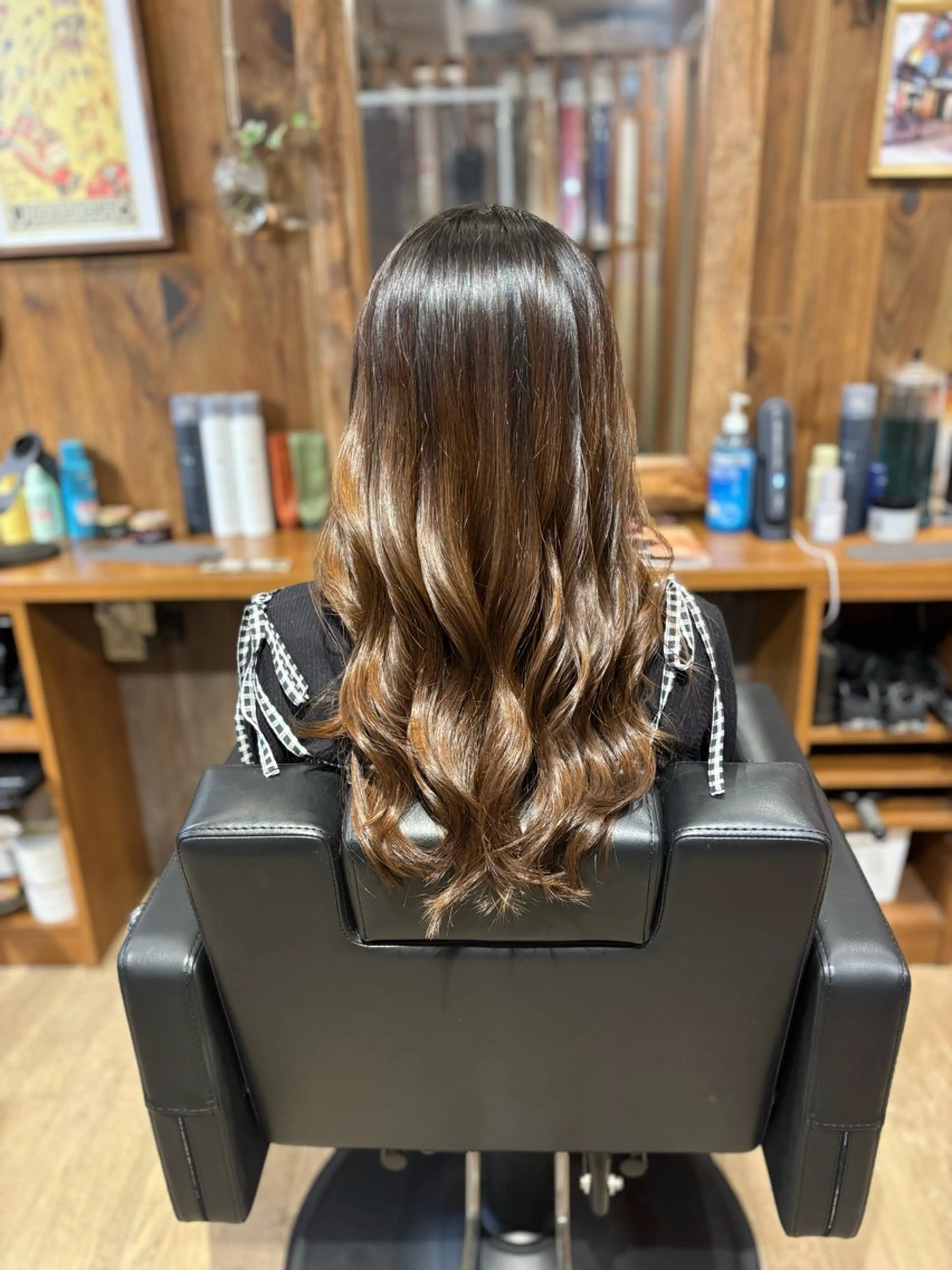 ロング カット 角田リサ /代々木上原のヘアスタイル