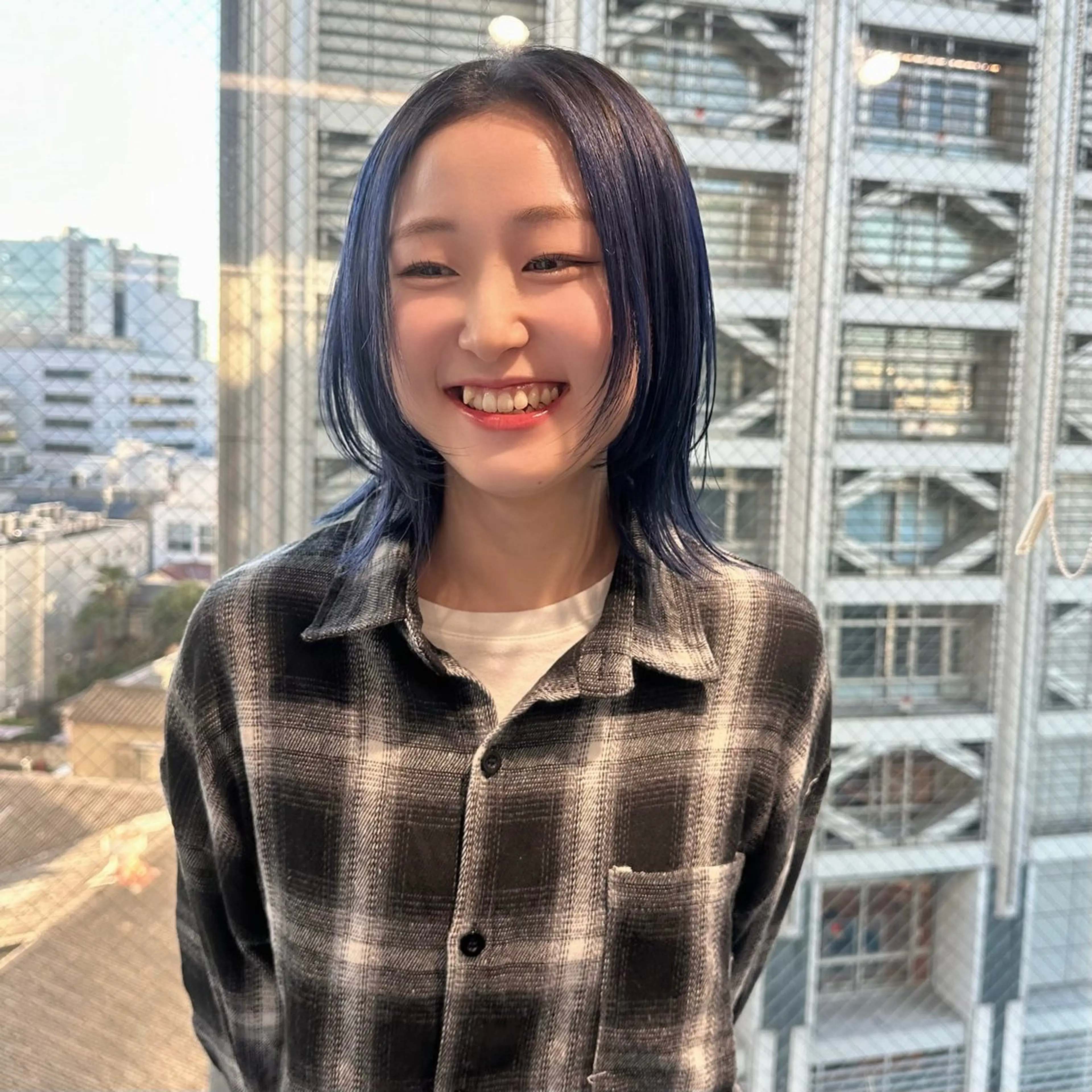 ミディアム カラー カット ヘアカラー トリートメント ブリーチなし/レイヤ ー特化🌈Tommyのヘアスタイル