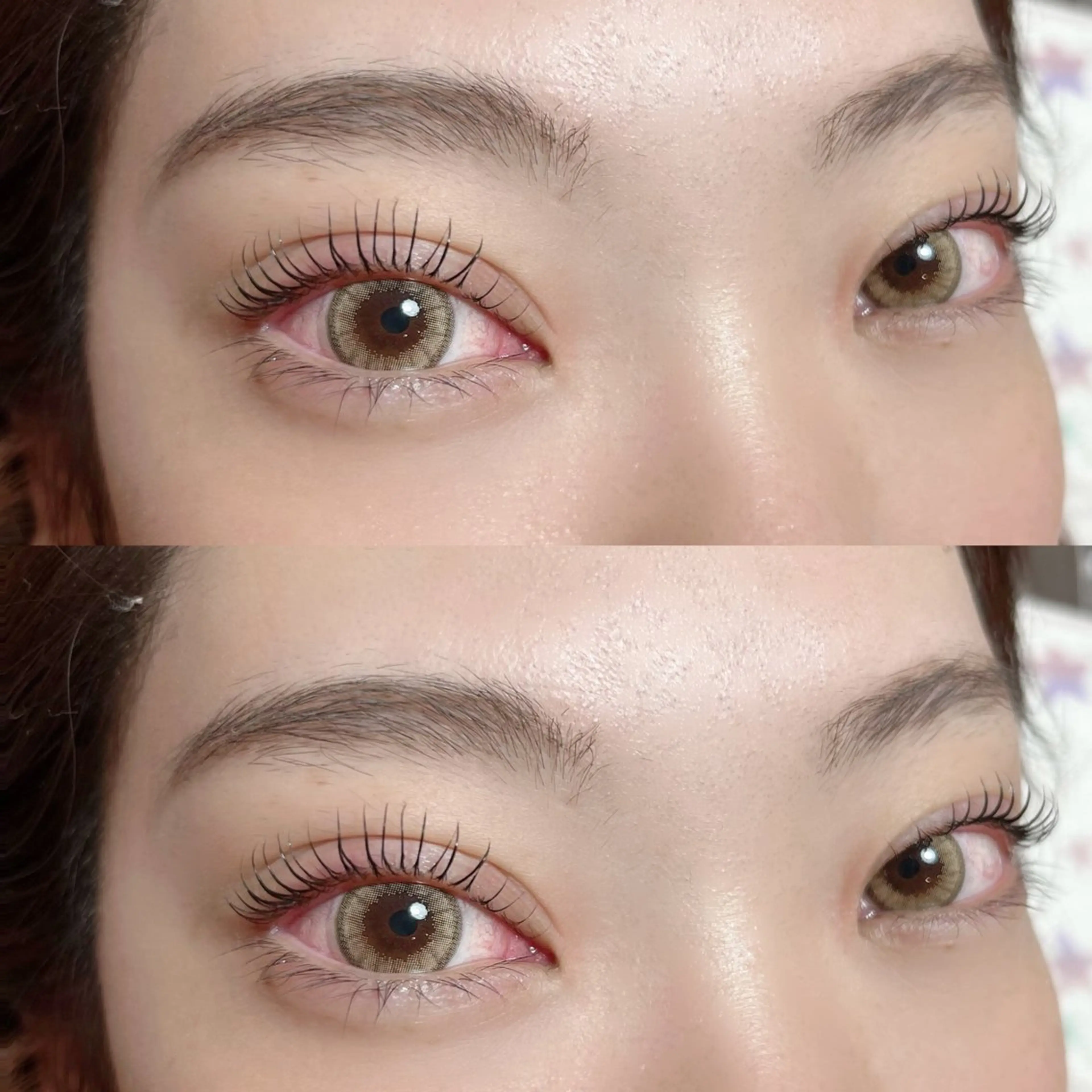 マツエク・マツパ 束感まつ毛 一重×まつ毛パーマ マツパ corte.所属・corte. osaのマツエク・マツパデザイン