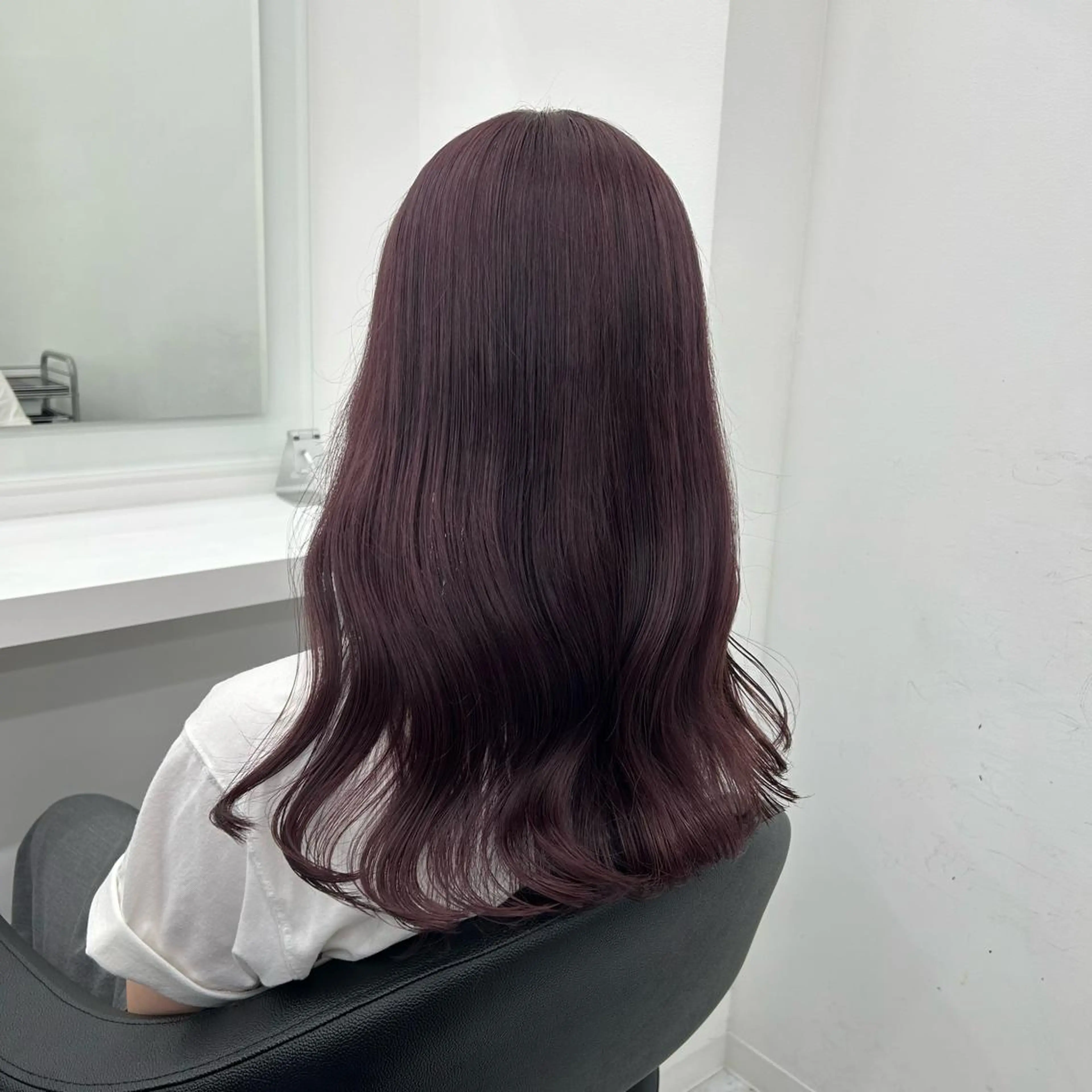 セミロング カラー ヘアアレンジ カット ヘアカラー GOTODAY shair salon 横浜mare店所属・透明感抜群カラー mai🍑♡のヘアスタイル