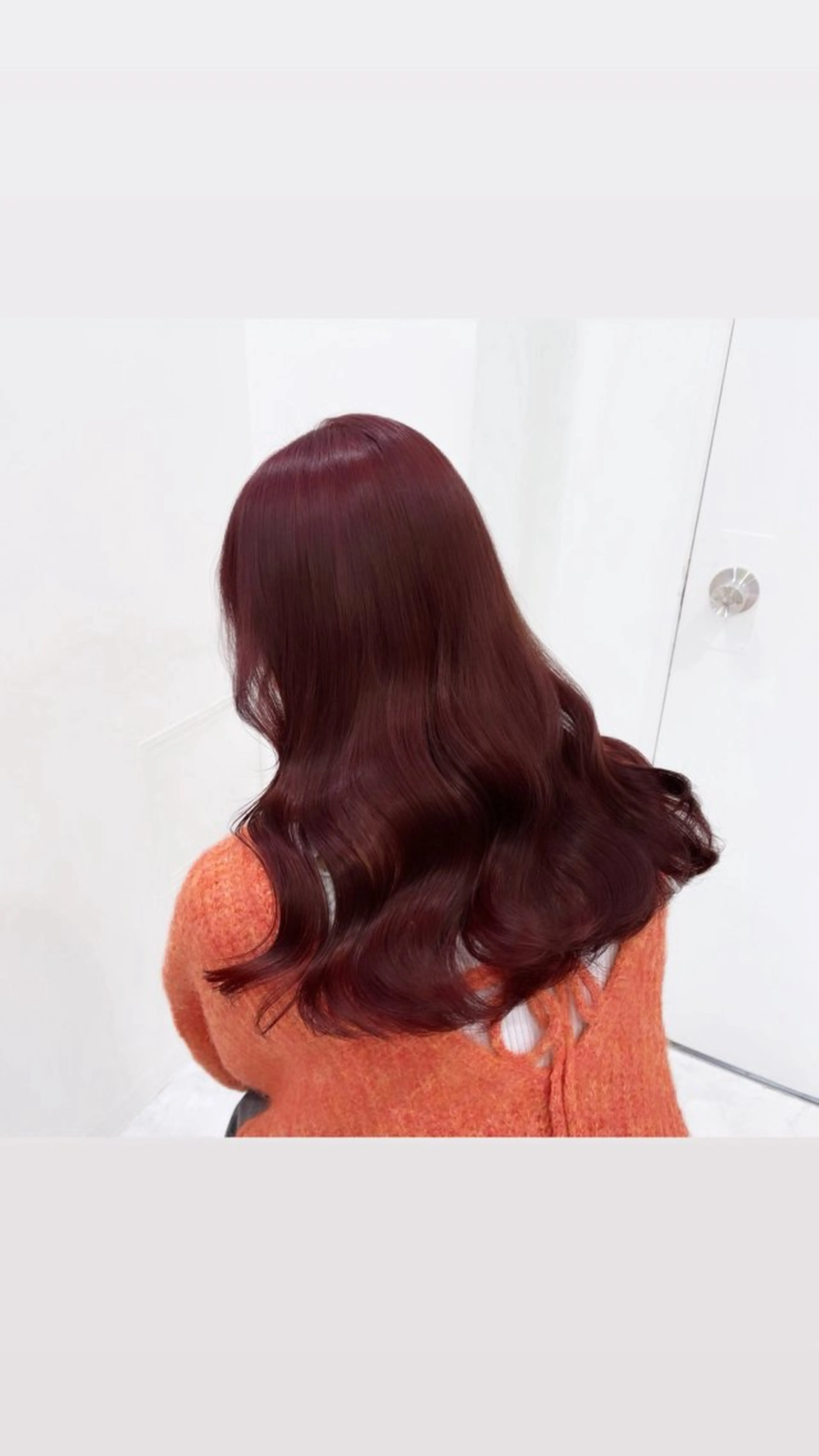 ロング ヘアカラー トリートメント 🎀モテ 暖色🎀のヘアスタイル