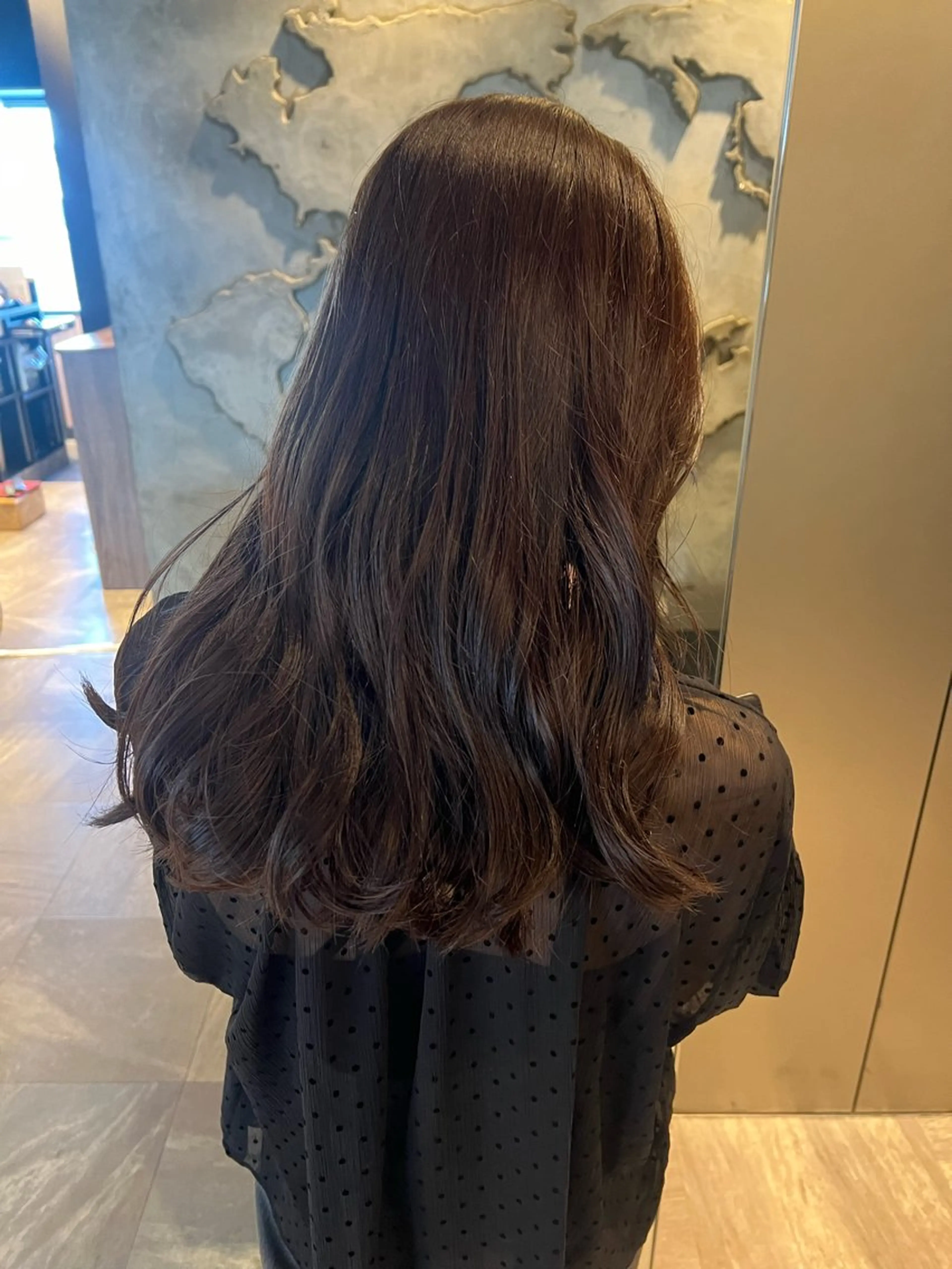 ミディアム ヘアカラー トリートメント 💕暖色カラー/艶髪 /Anzu💕のヘアスタイル