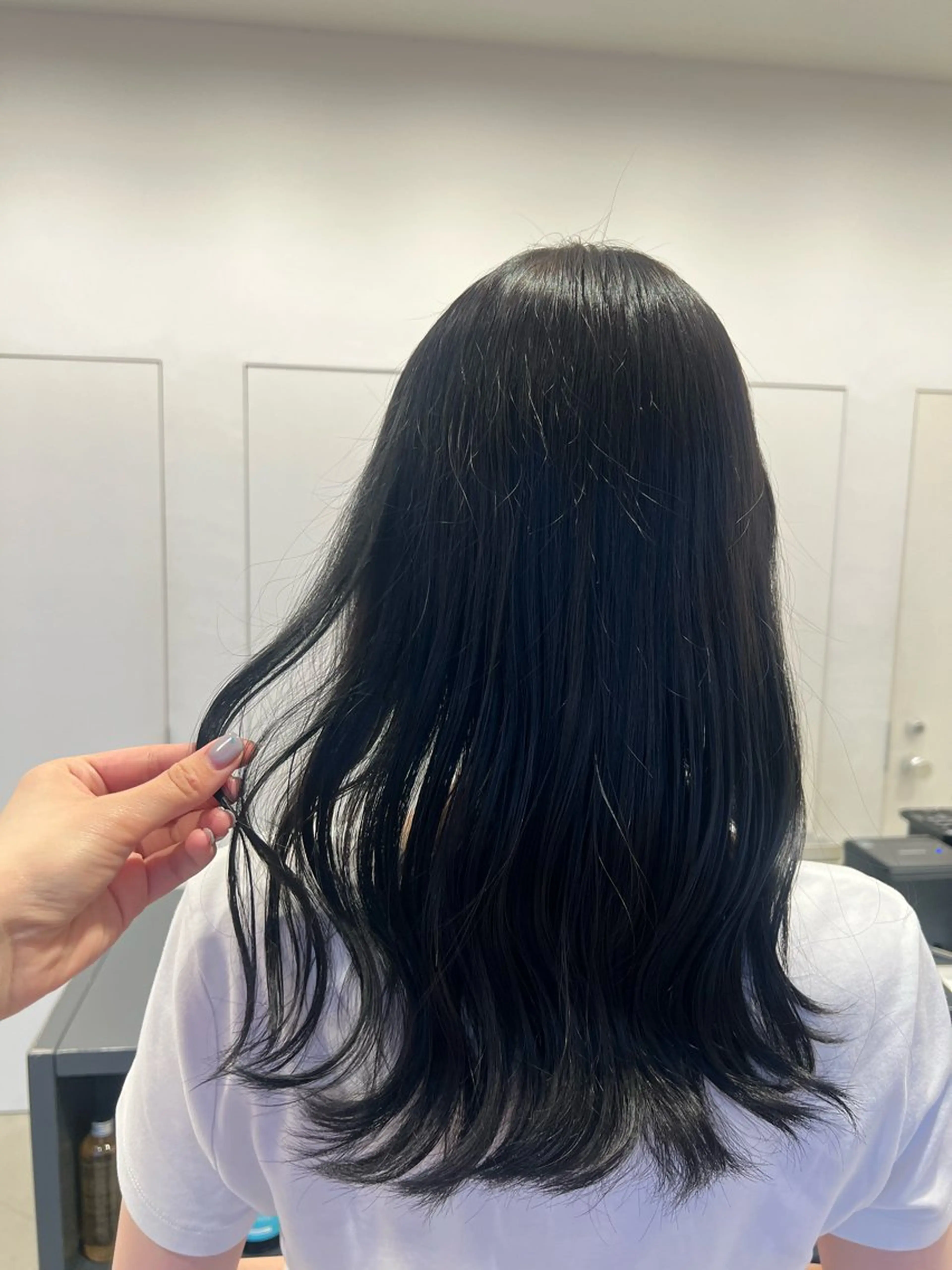 ロング カラー 透明感カラー 韓国風ヘア KEYMAN MEGUMIのヘアスタイル