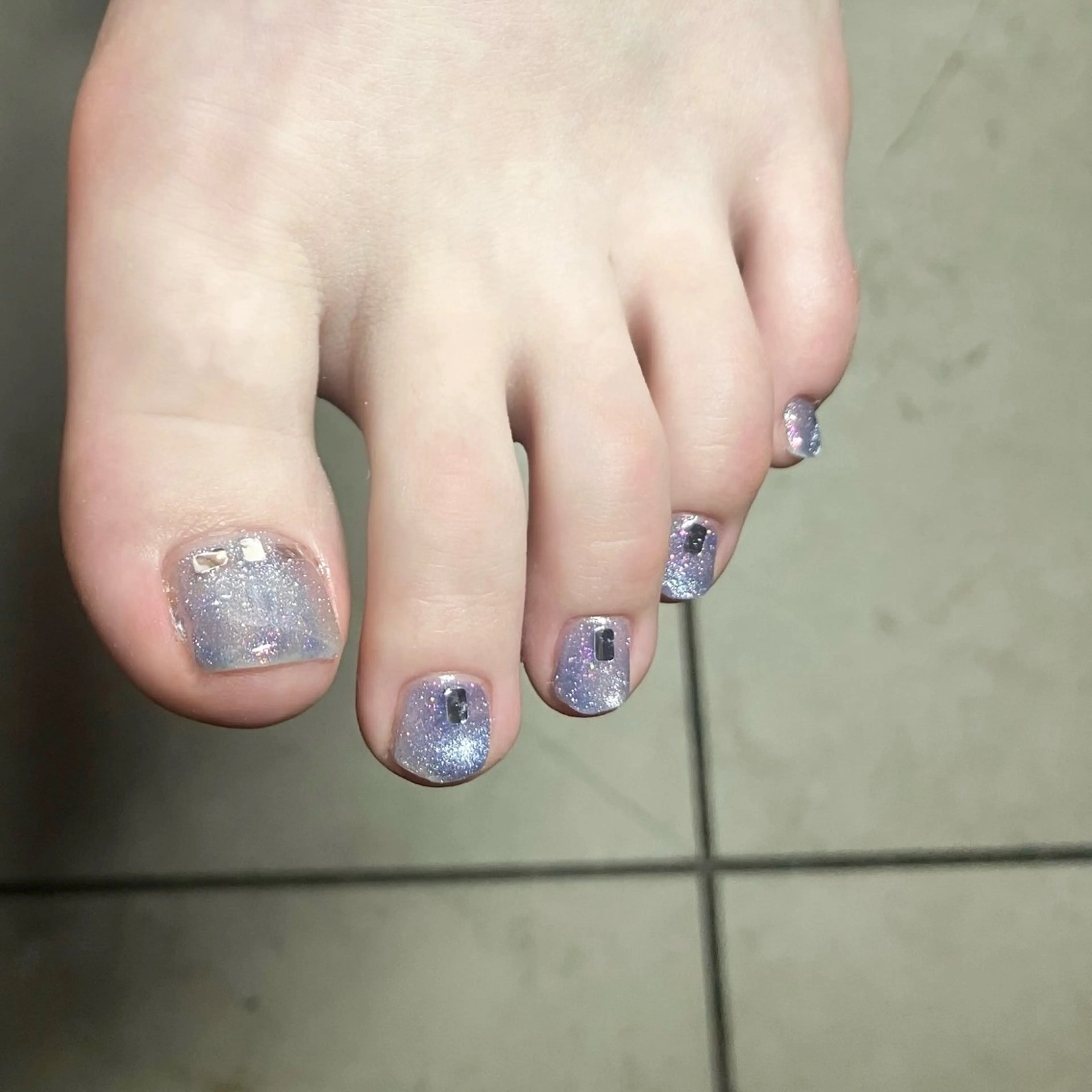 ネイル フットネイル Nail salon Roovely 代官山店【ネイルサロンルブリー】所属・roovely Rumi／ニュアンスのネイルデザイン
