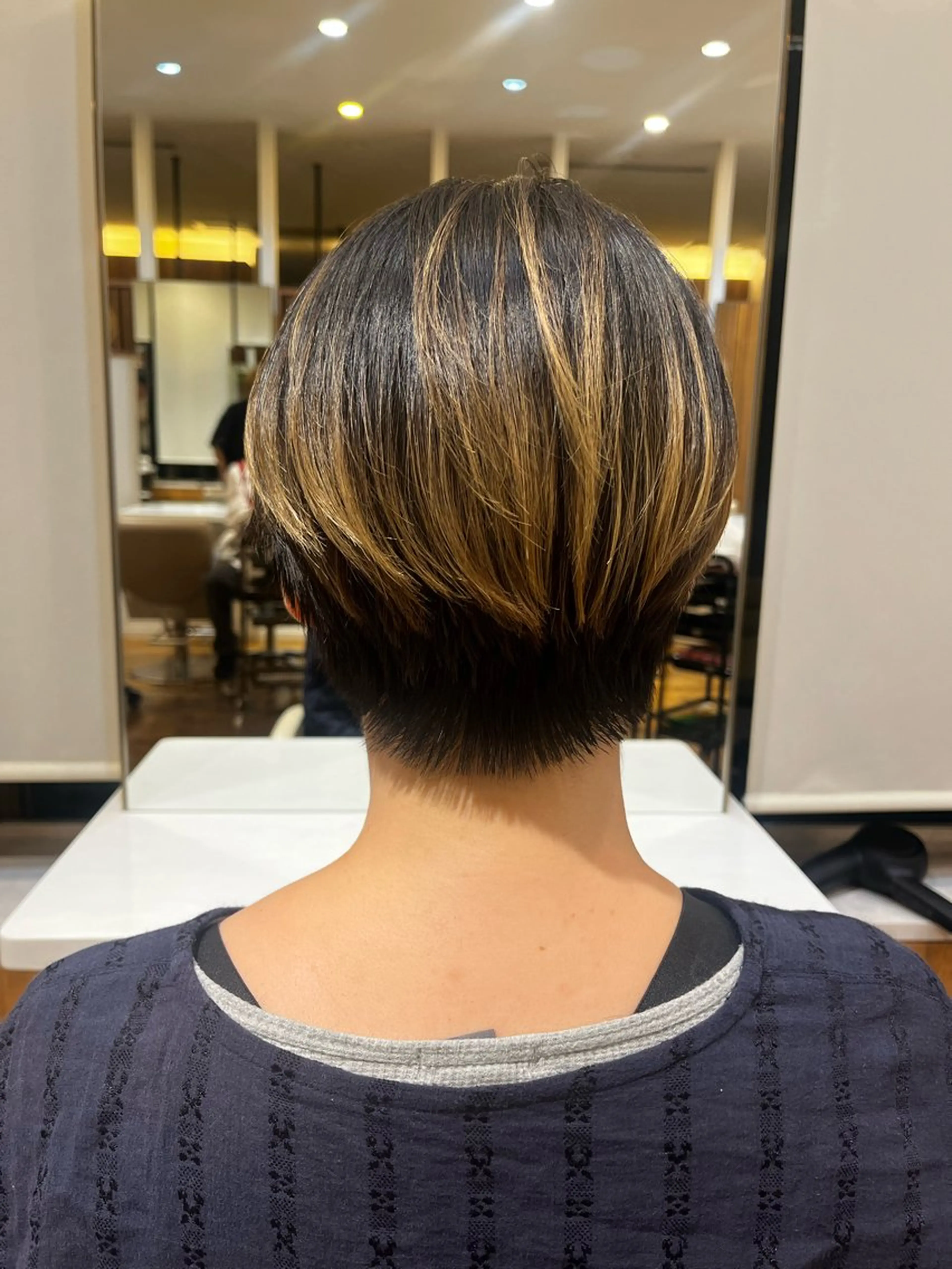 ショート 田内 満里奈のヘアスタイル