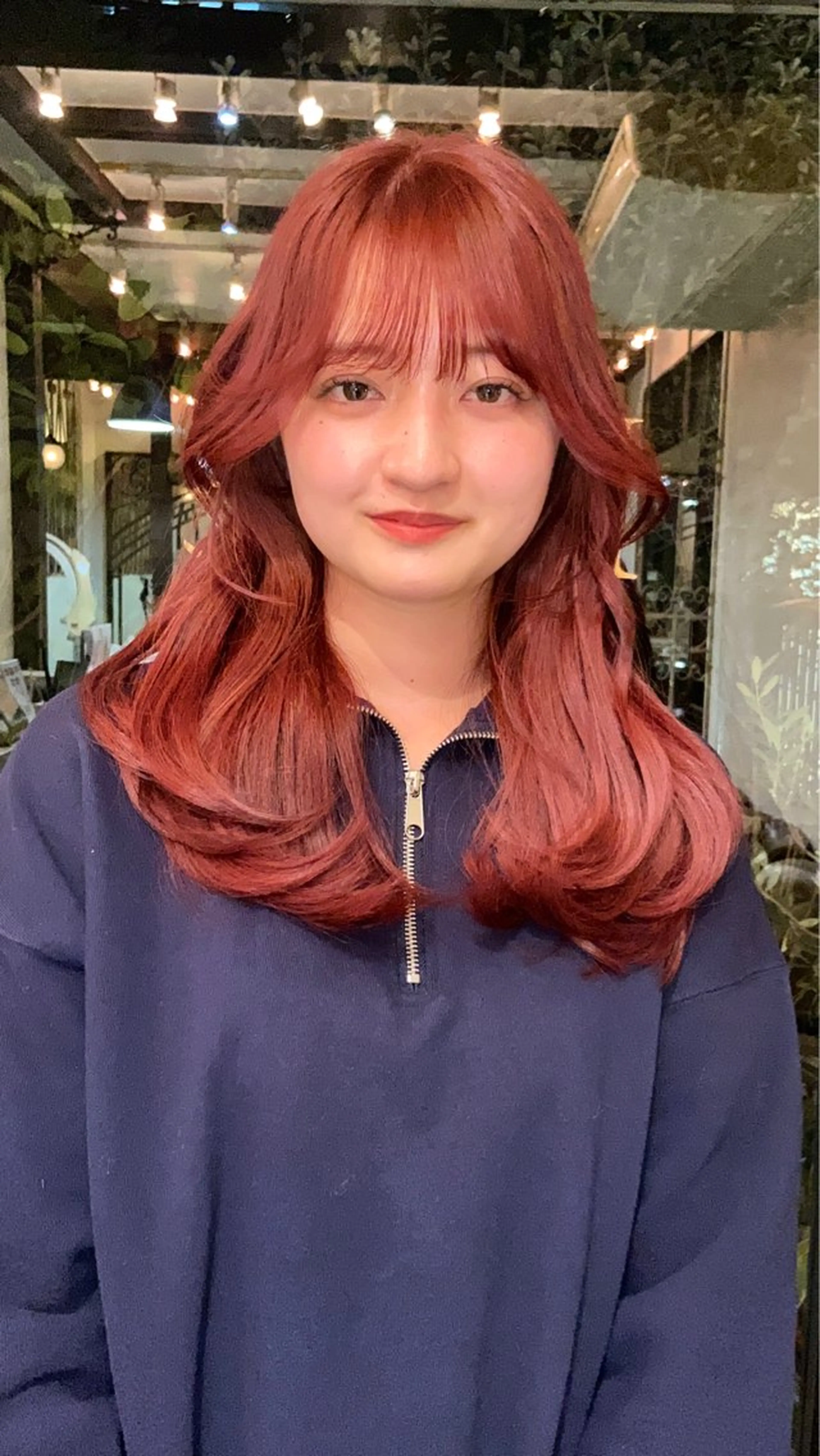 ロング カラー ピンクカラー ローズカラー ダメージレス美容師 🌱水島侑理のヘアスタイル