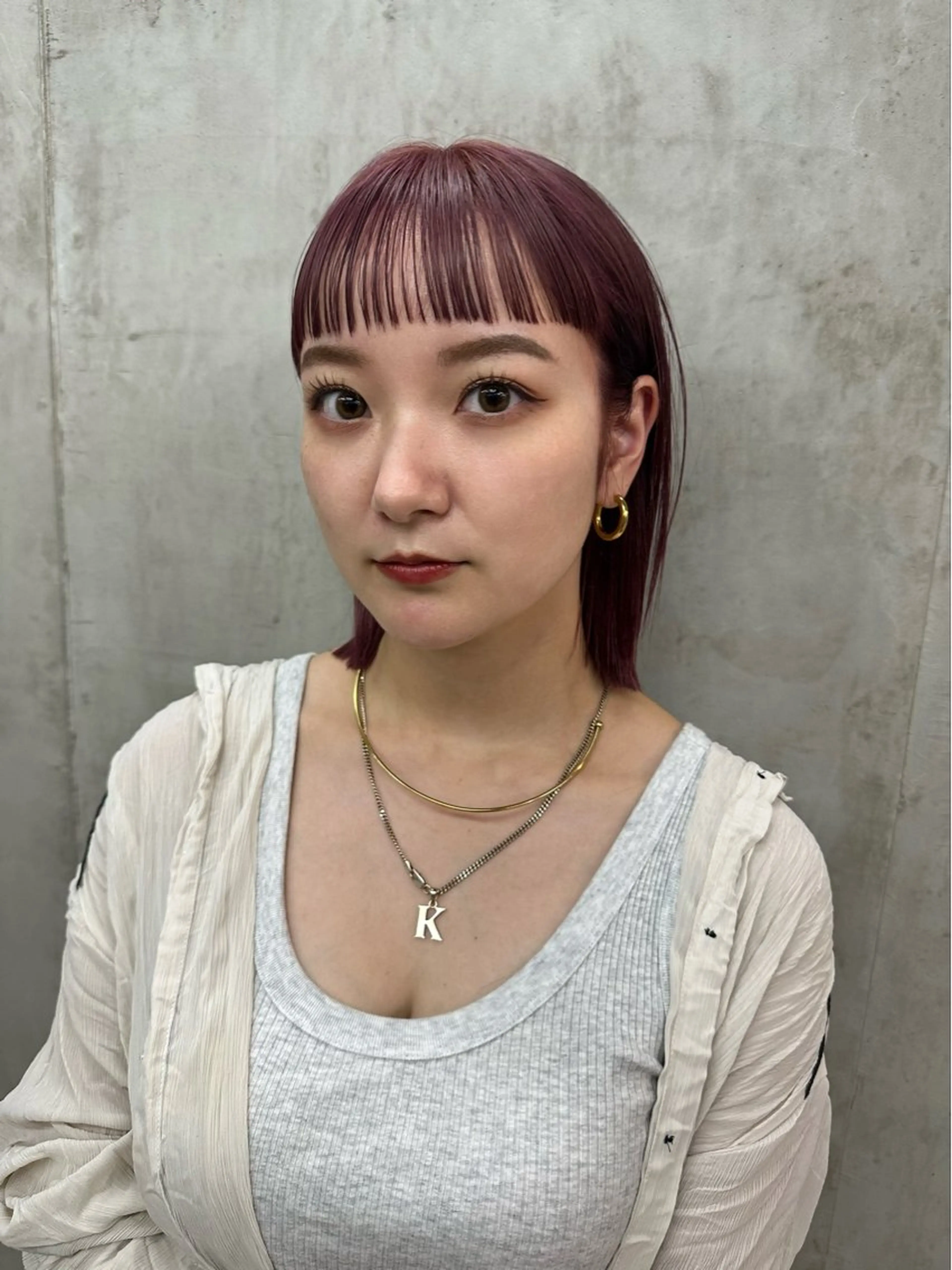 ショート カラー SALTWATER AYARIのヘアスタイル