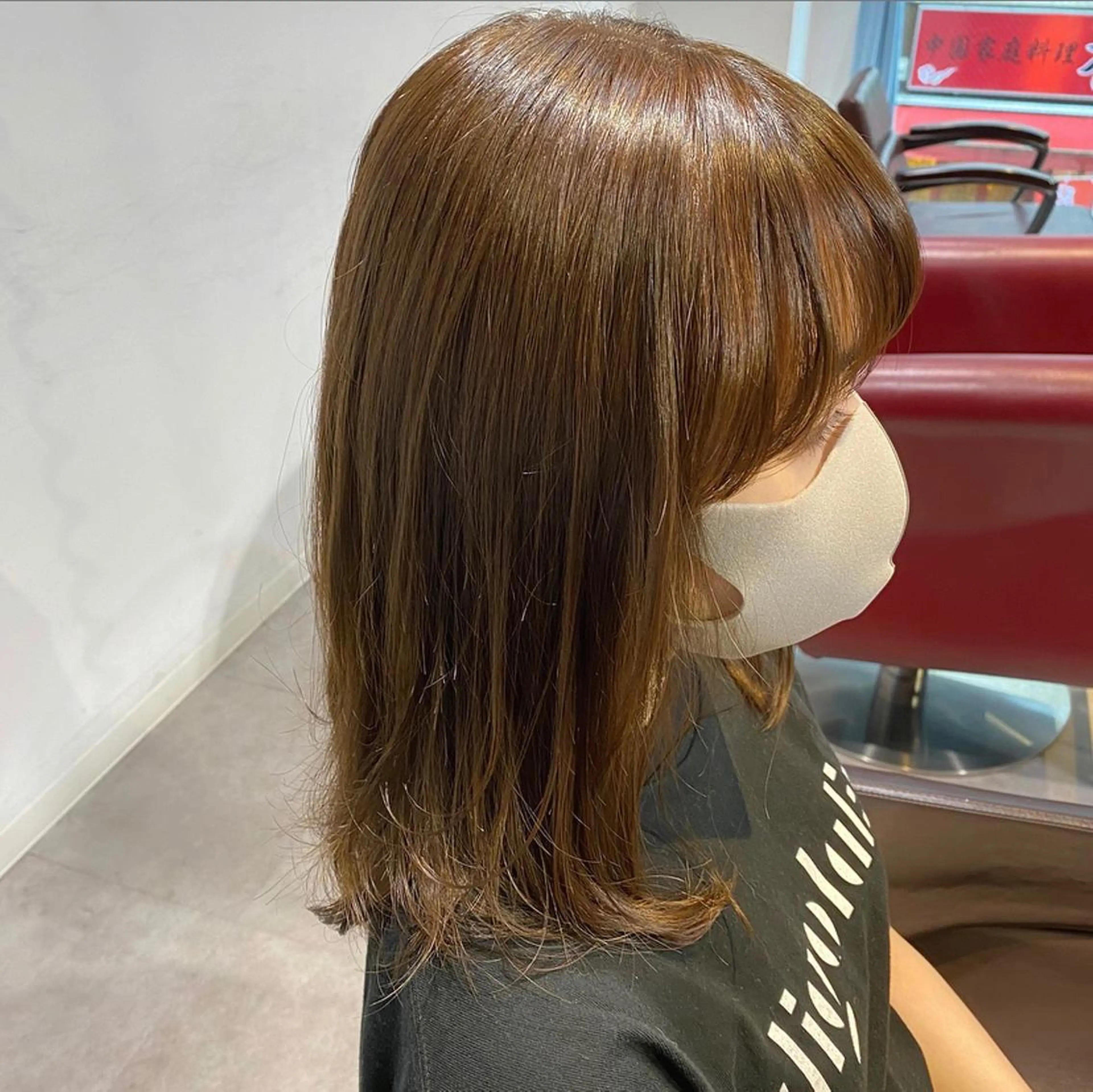 ミディアム GO TODAY SHAiRE SALON 原宿Stella店所属・𓍯柔らかhair 𓍯 yukinoのヘアスタイル