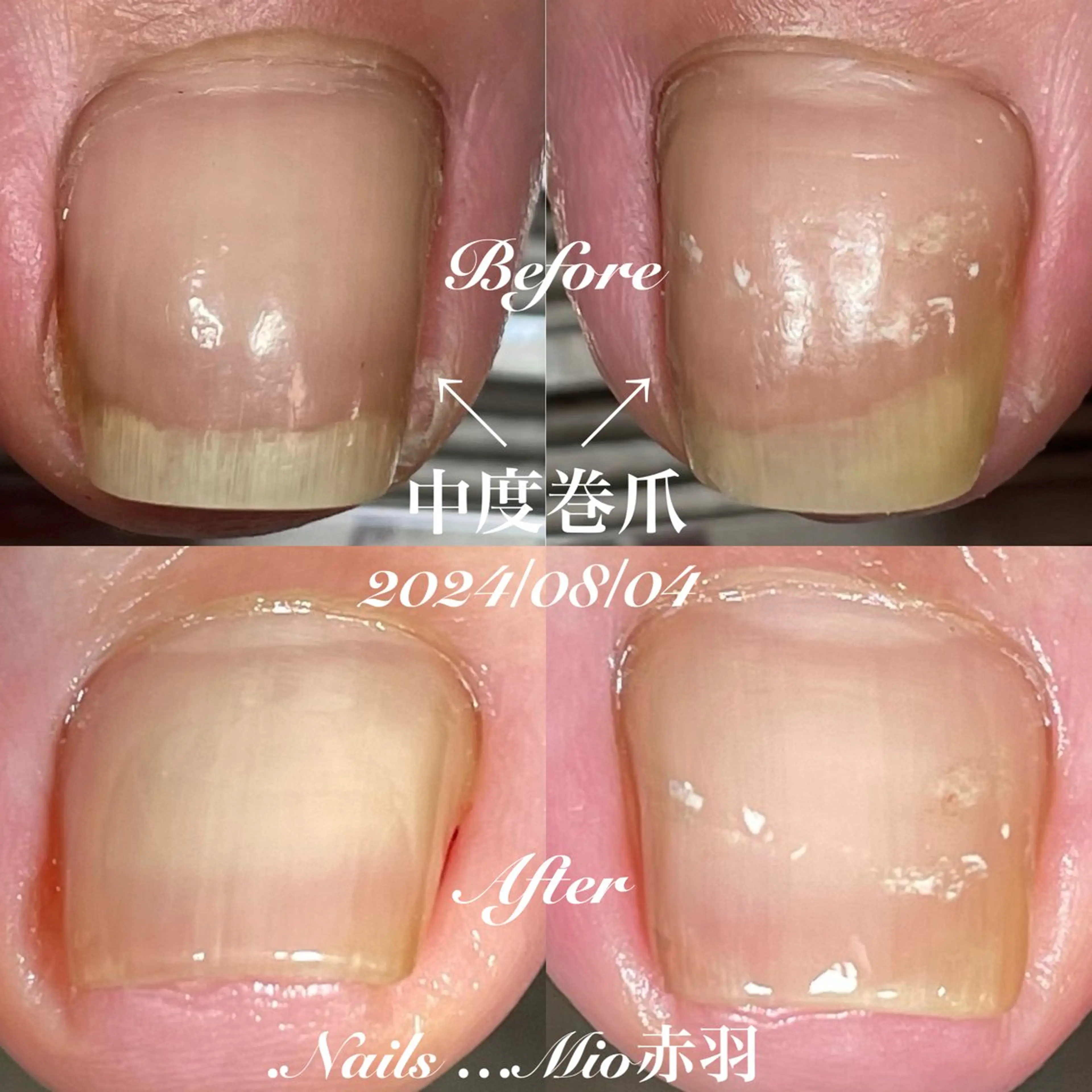 ネイル フットネイル ジェルネイル ハンドネイル .Nails Mio 赤羽西ネイルサロンのネイルデザイン