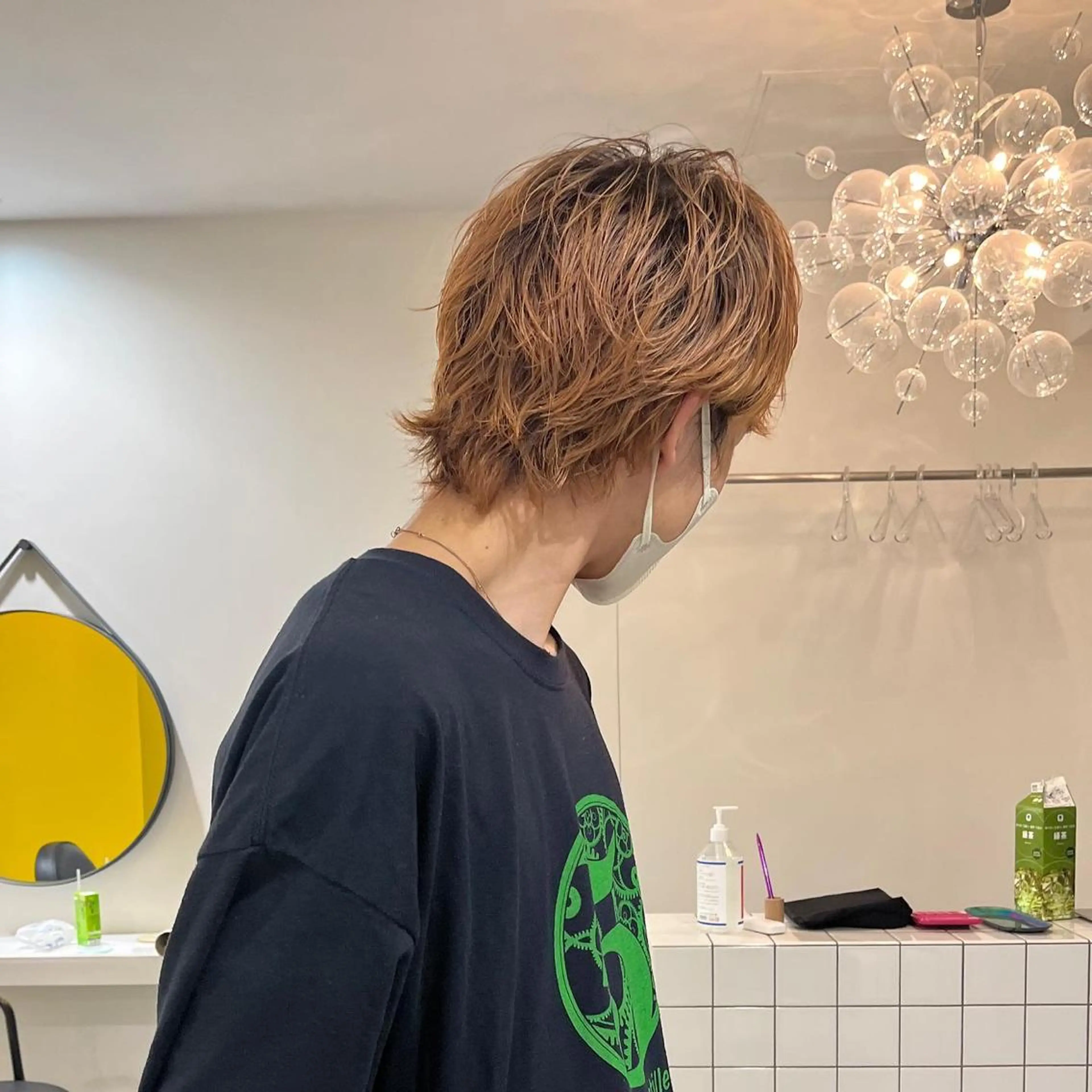 ショート カラー メンズ カット ヘアカラー トリートメント トレンドヘア◎ 店長　清原佑太のヘアスタイル