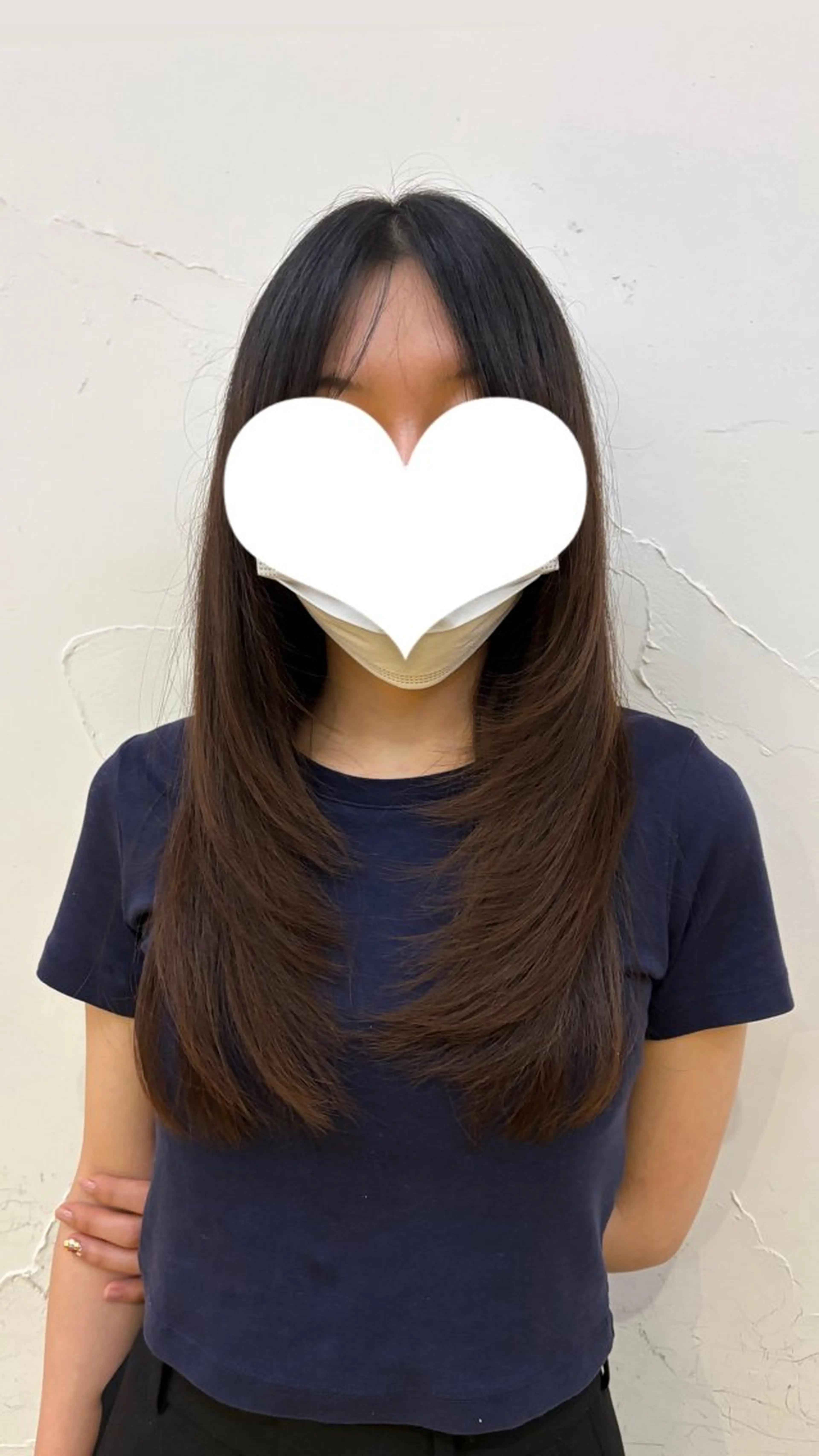 ロング レイヤーカット oggi西新所属・矯正/ショート /西新/ゆいのヘアスタイル