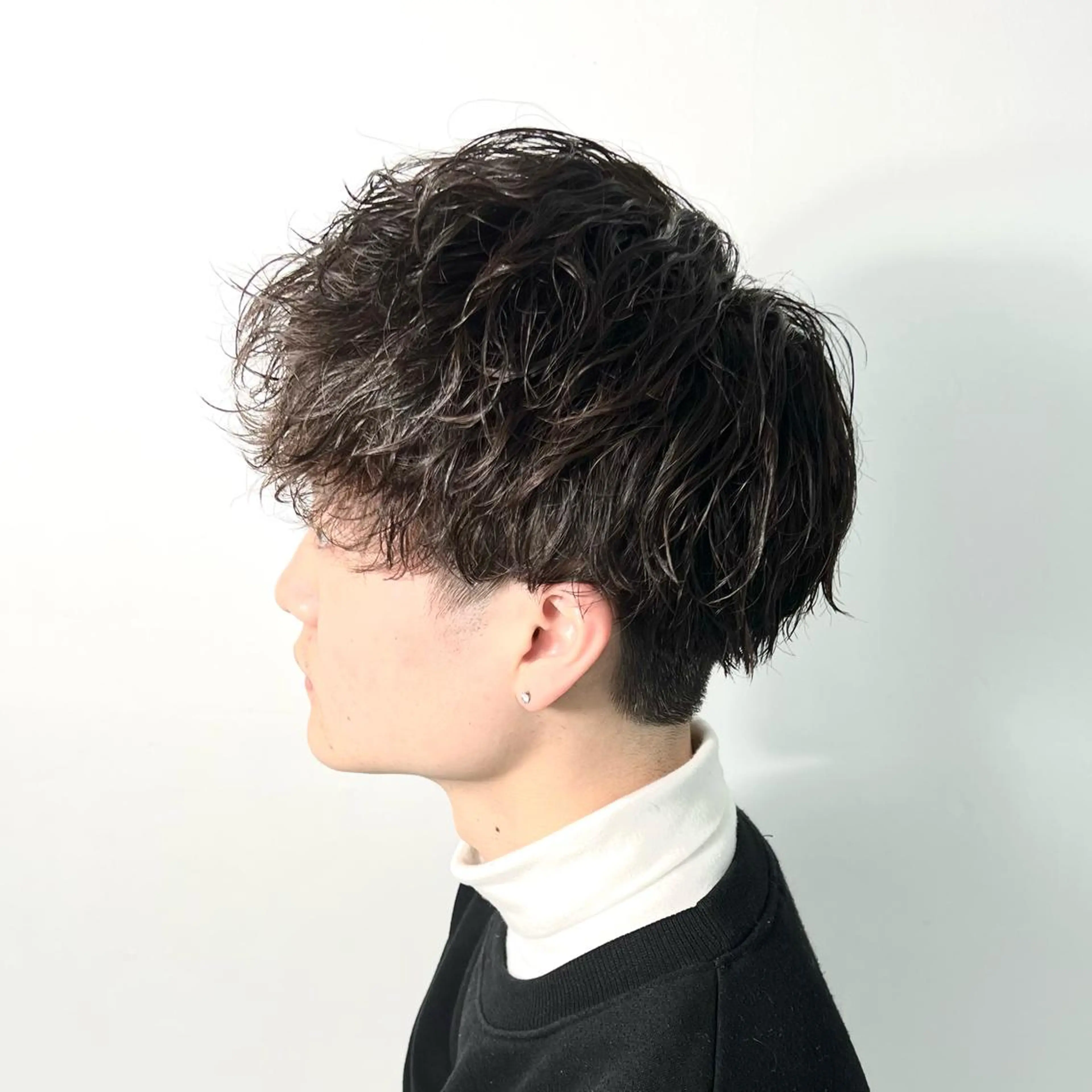 カラー パーマ メンズ カット パーマ 柏メンズカットパーマ NO.1タイチのヘアスタイル
