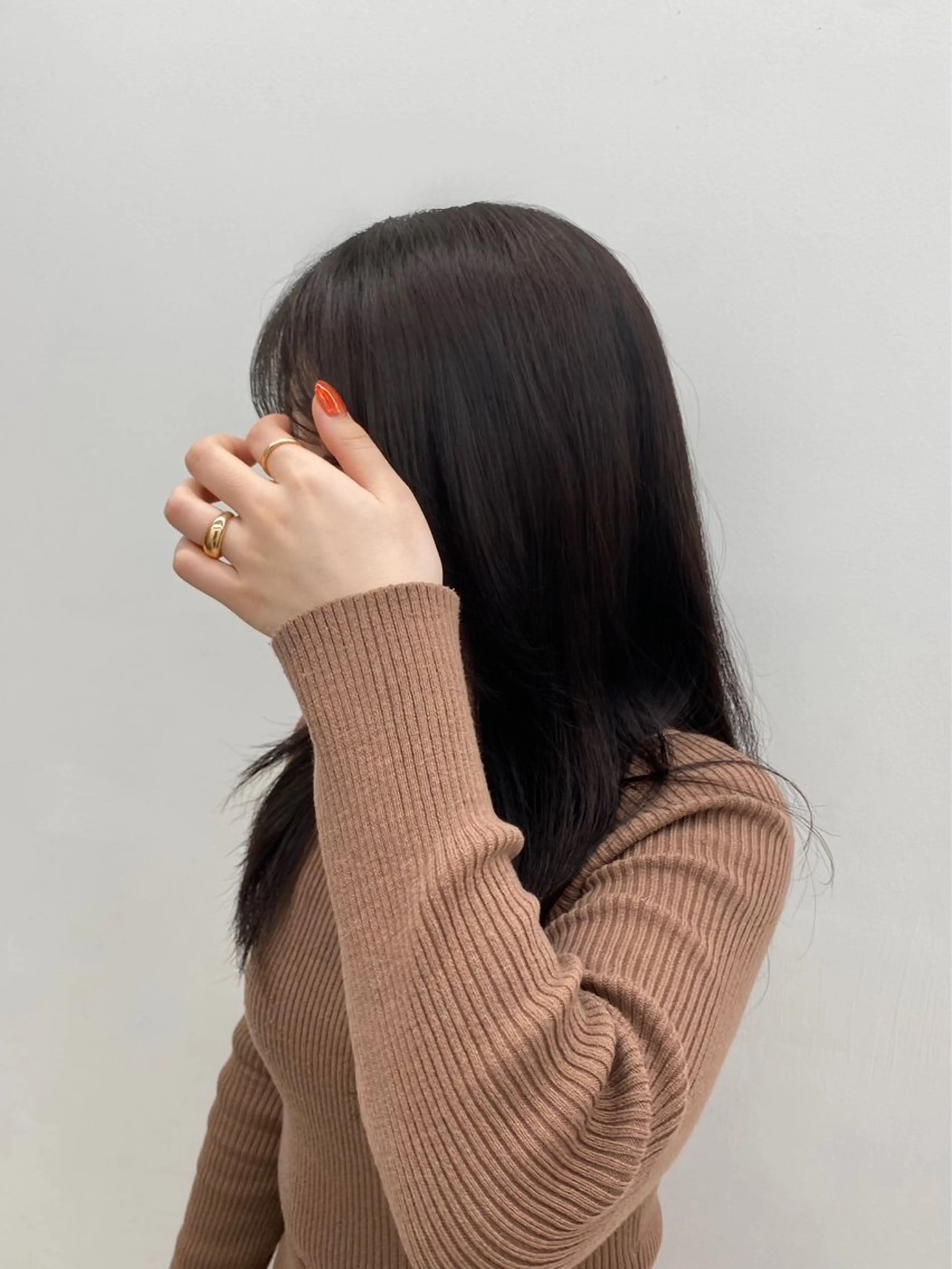 ロング カラー カット 縮毛矯正 トリートメント noa/ 渋谷のヘアスタイル