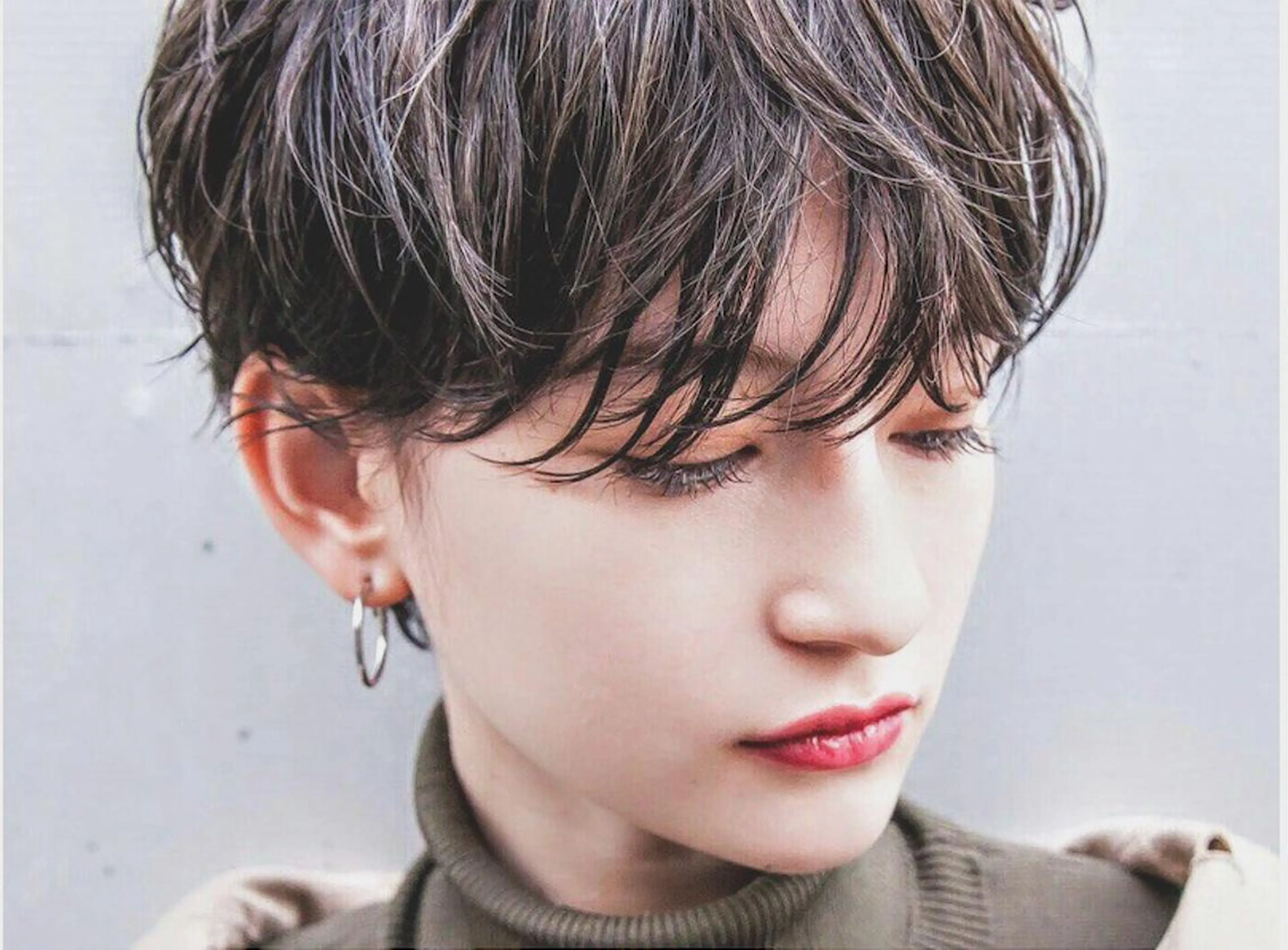 ショート カラー 髪質改善／艶髪特化 /柔らかさ/清水翔矢のヘアスタイル