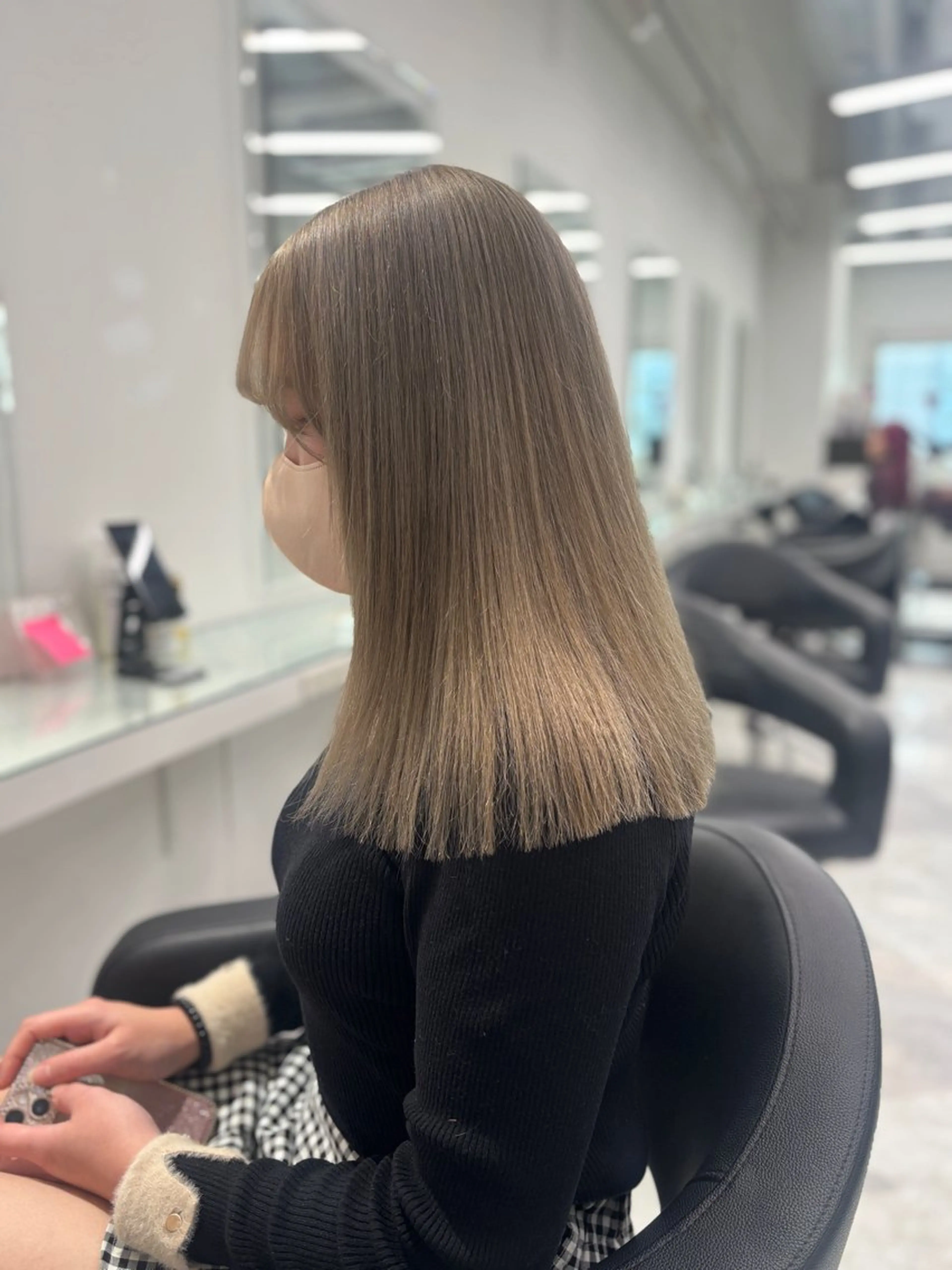 ロング カラー 💖ミルクティー💖 あかり💖のヘアスタイル