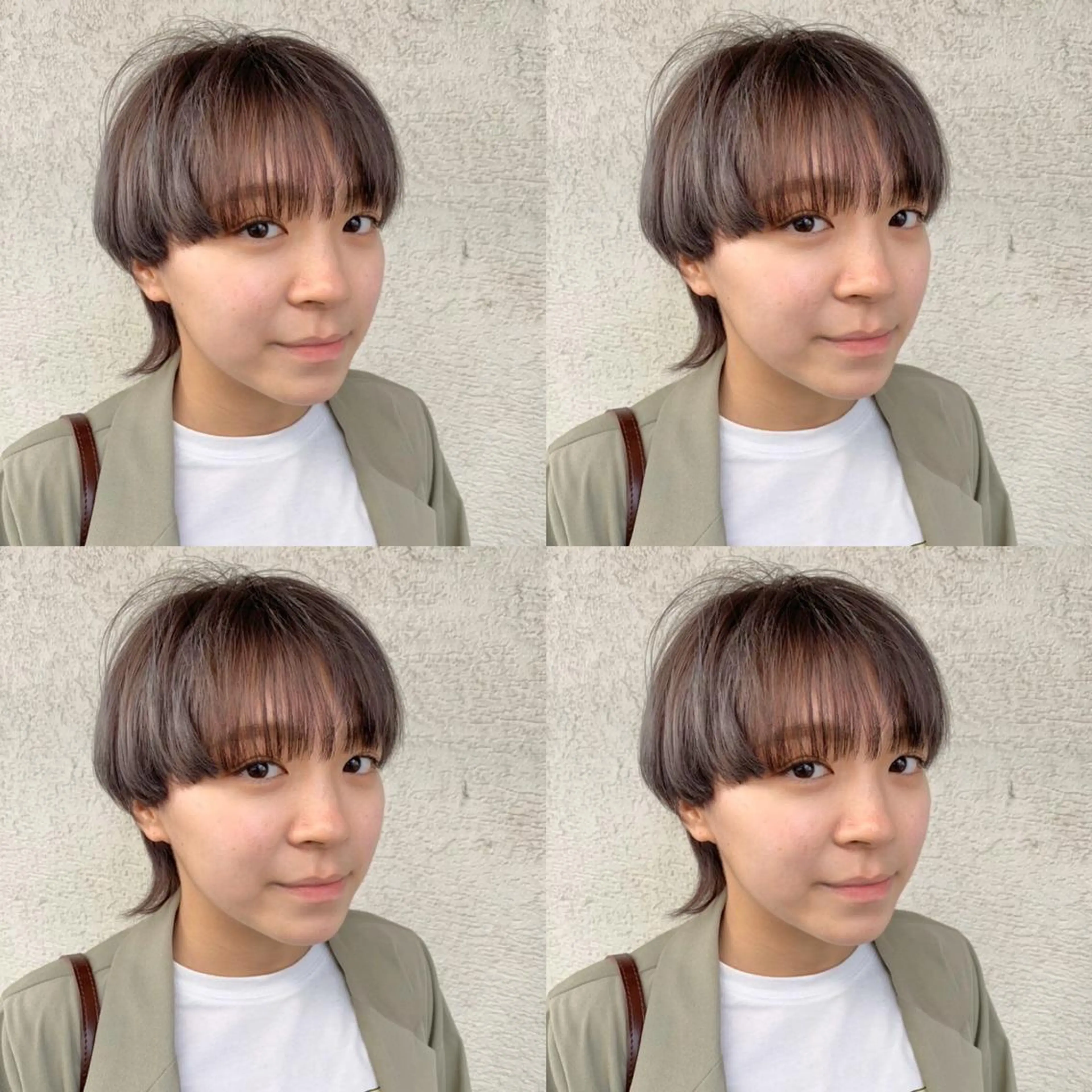 ショート カラー アブアイ所属・艶髪・酸性ストレート フリツのヘアスタイル