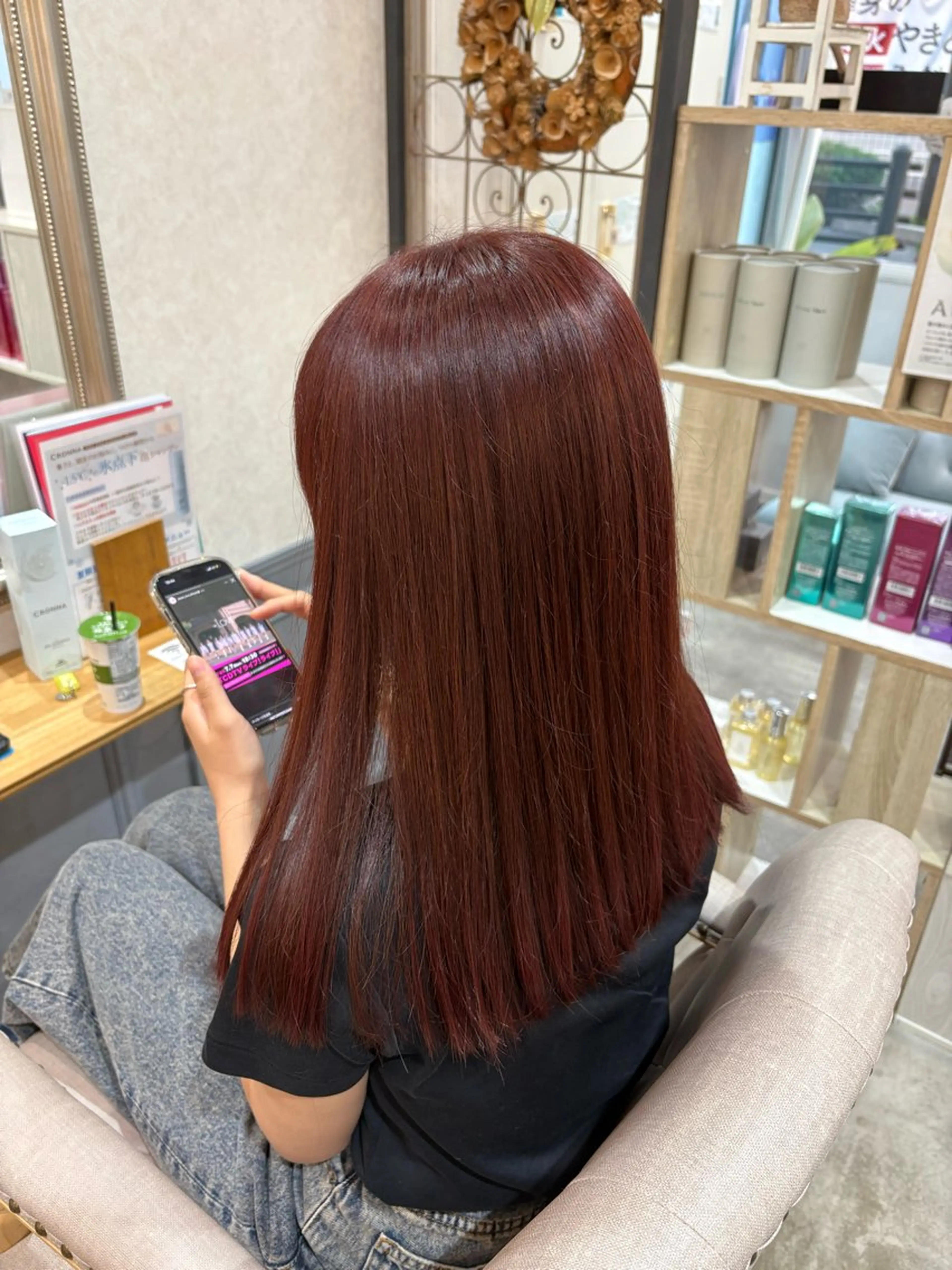 カラー ダブルカラー カット ヘアカラー サンクチュアリ千里山店所属・美容室 sanctuaryのヘアスタイル
