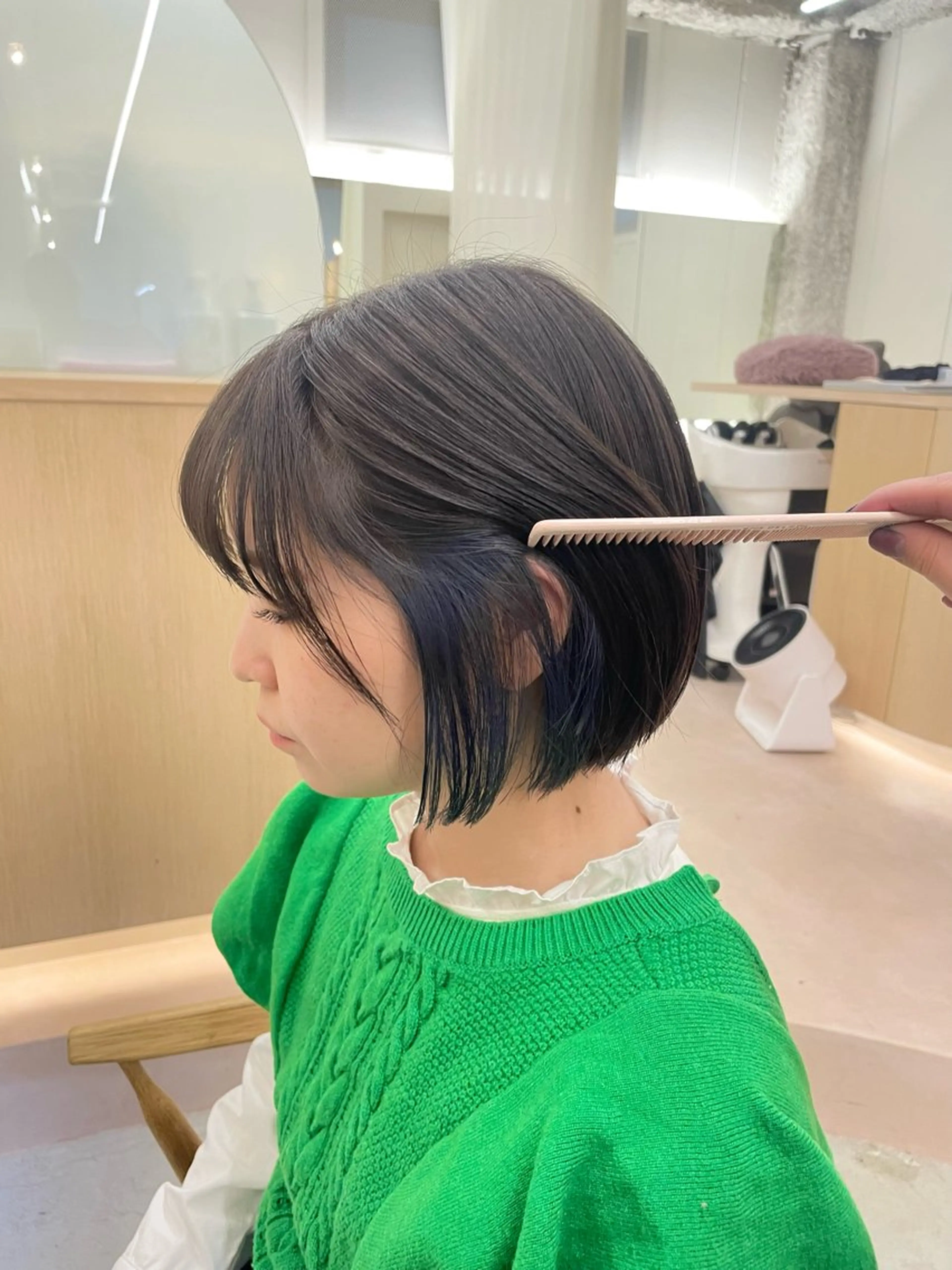 カラー 🪷花屋併設🪷 山下悠月のヘアスタイル