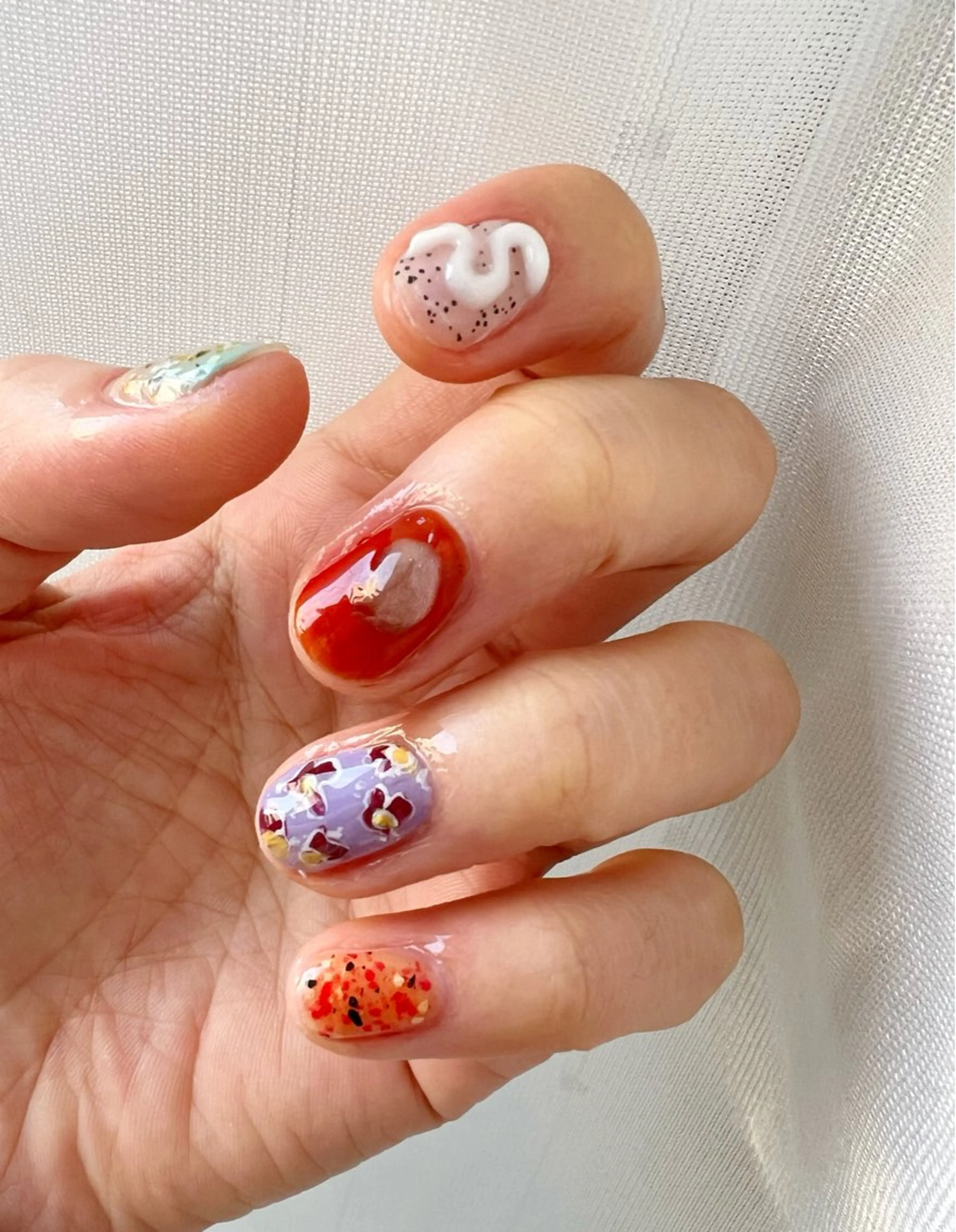 ネイル ニュアンスネイル ハンドネイル private salon mieのネイルデザイン