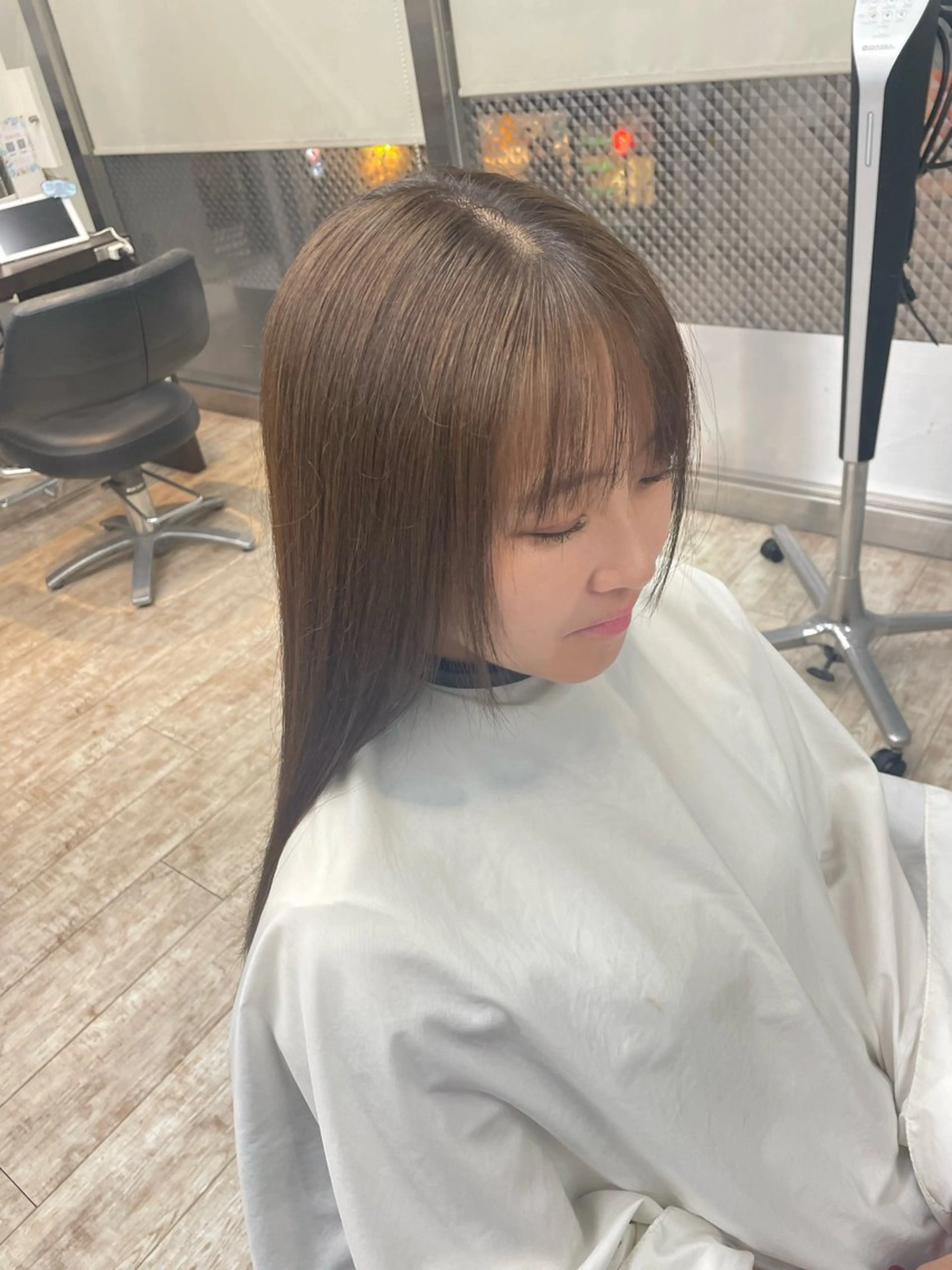 ロング カラー オリーブカラー 🎀せいか🎀 Licoのヘアスタイル