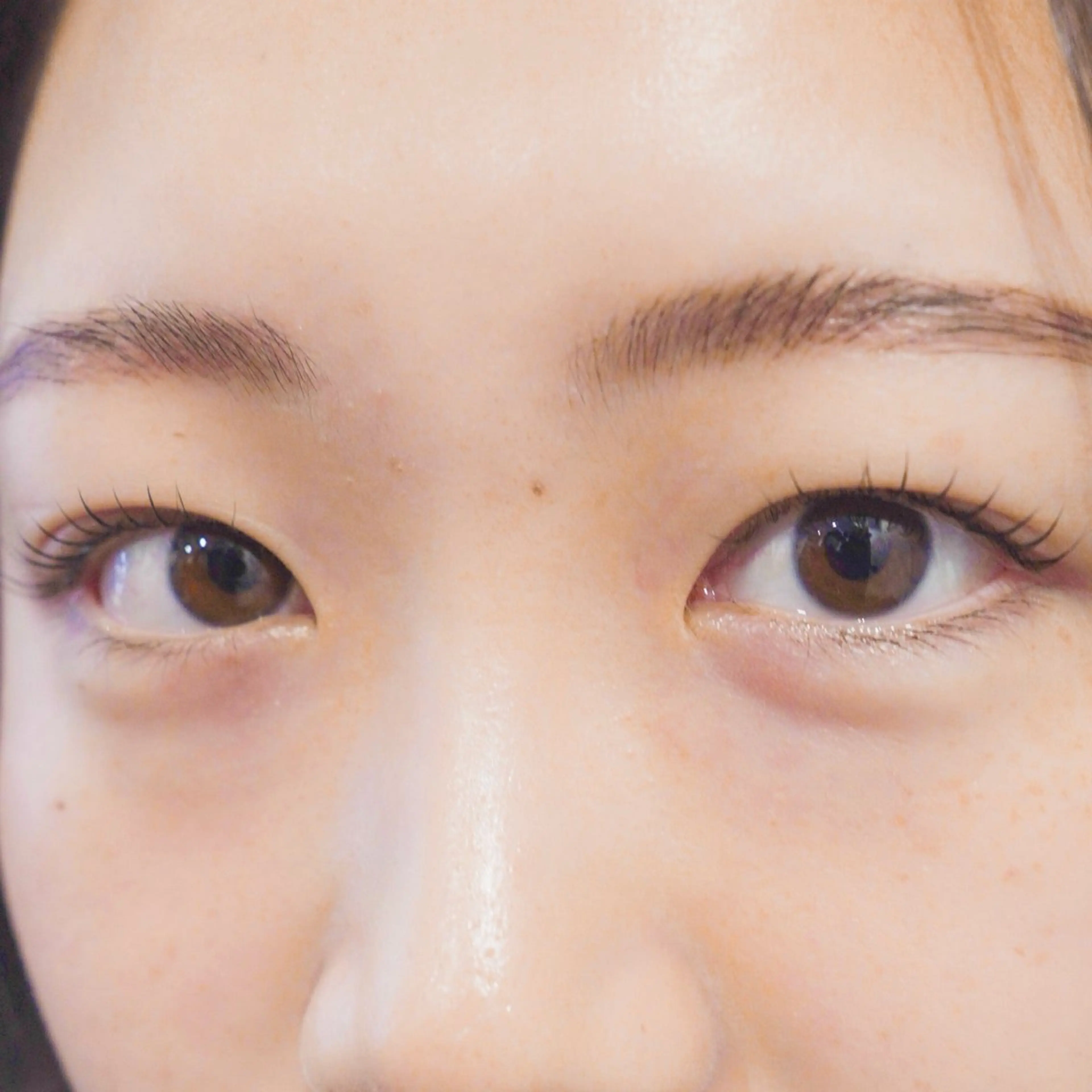 マツエク・マツパ ナチュラル パリジェンヌラッシュリフト まつげパーマ 下まつげエクステ 一重×まつ毛パーマ マツパ U too e's MANAE🌼の眉毛・アイブロウイメージ