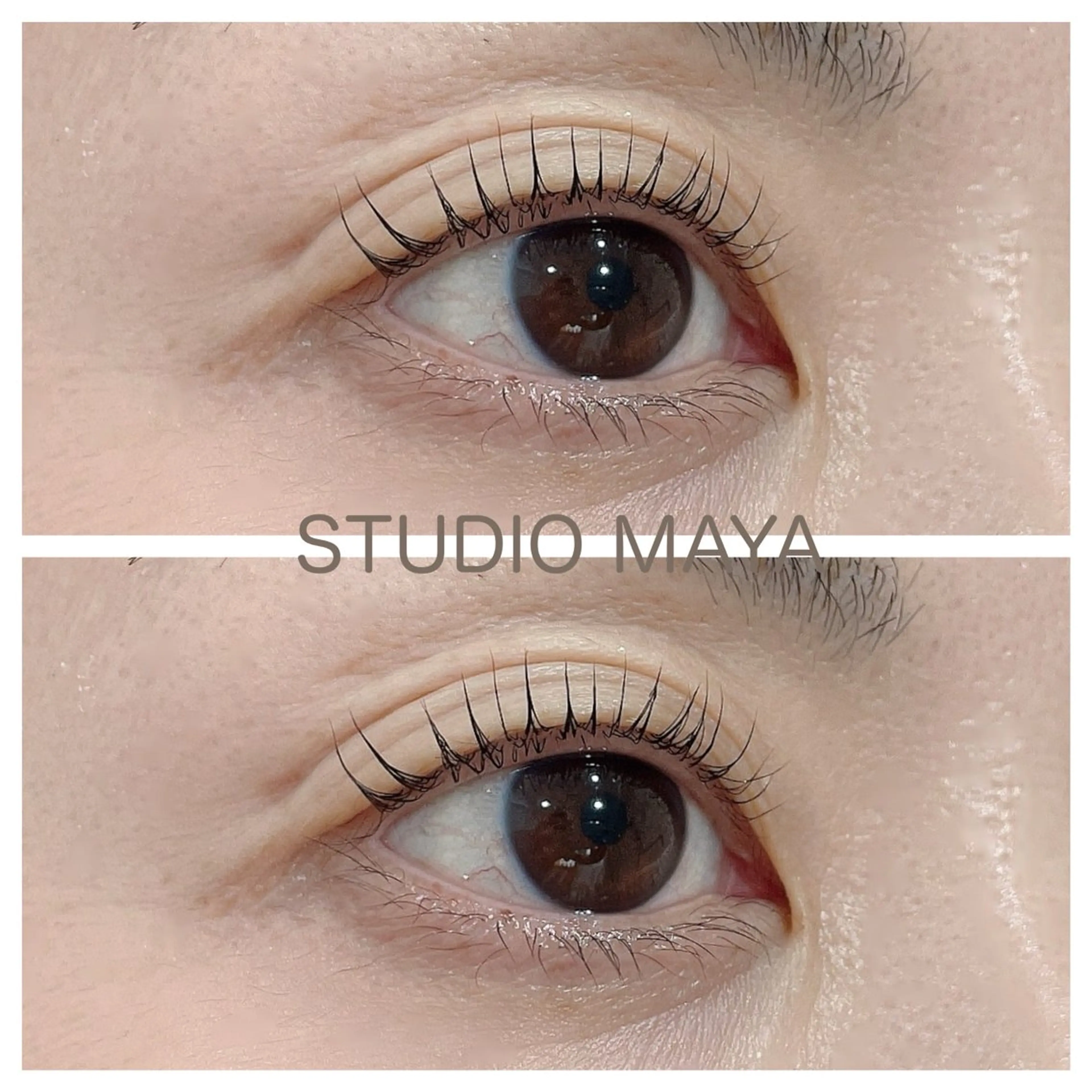 マツエク・マツパ ケラチンラッシュリフト パリジェンヌラッシュリフト マツパ STUDIO MAYAのマツエク・マツパデザイン