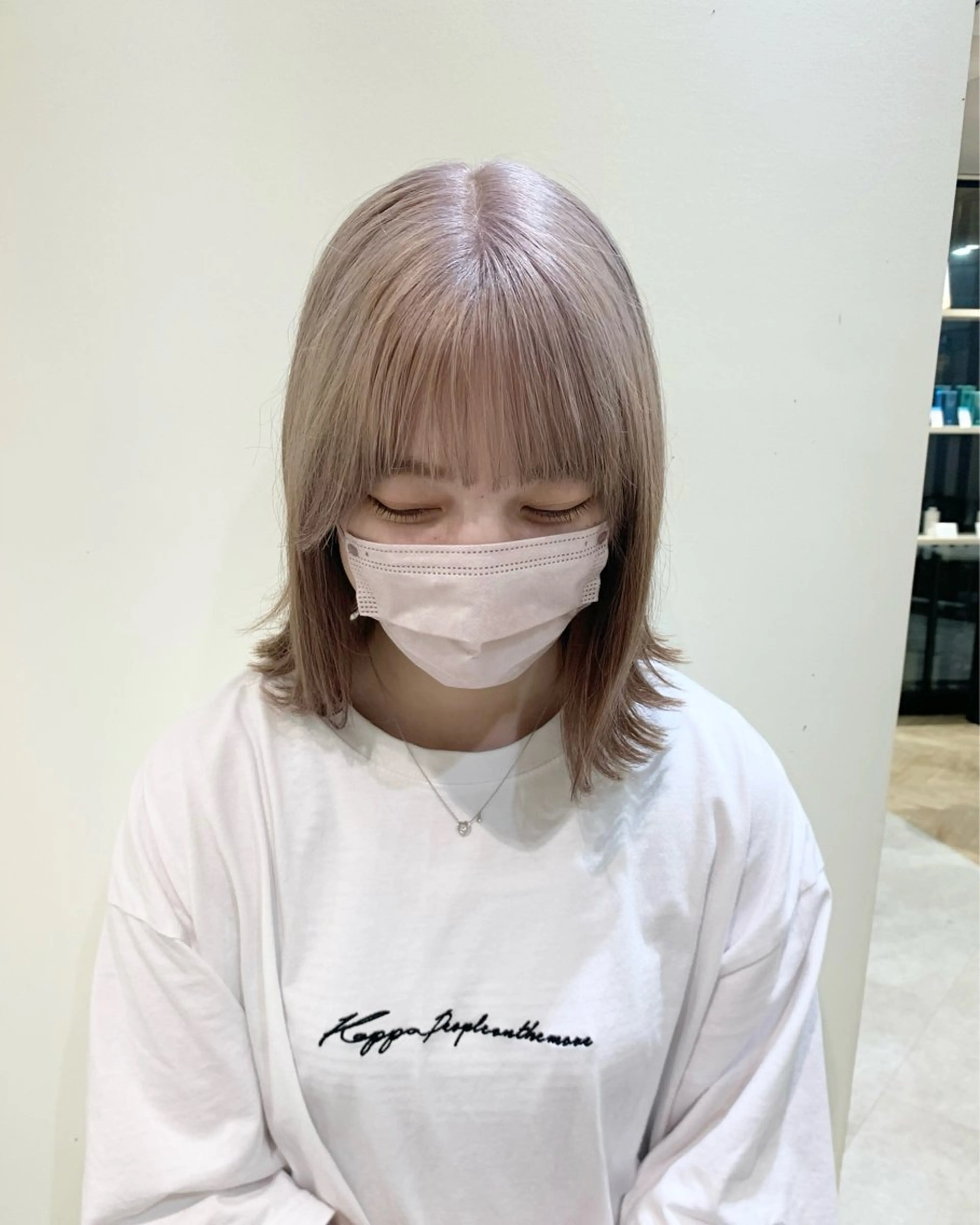 ショート カラー カット ヘアカラー トリートメント 艶カラー/暖色カラー /透明感/ryutoのヘアスタイル