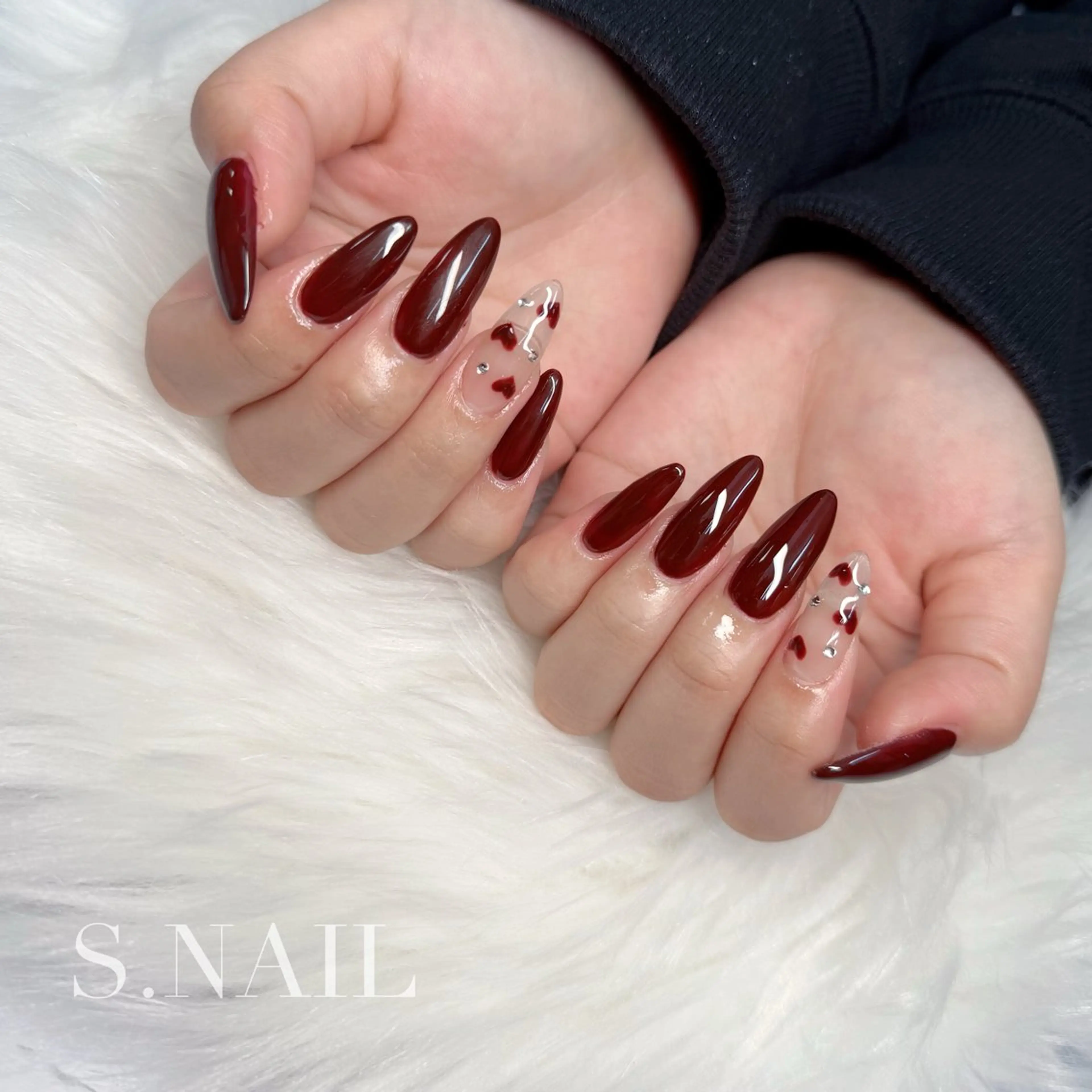 ネイル 持ち込み ハンドネイル S♡NAIL所属・S.NAIL Suuのネイルデザイン