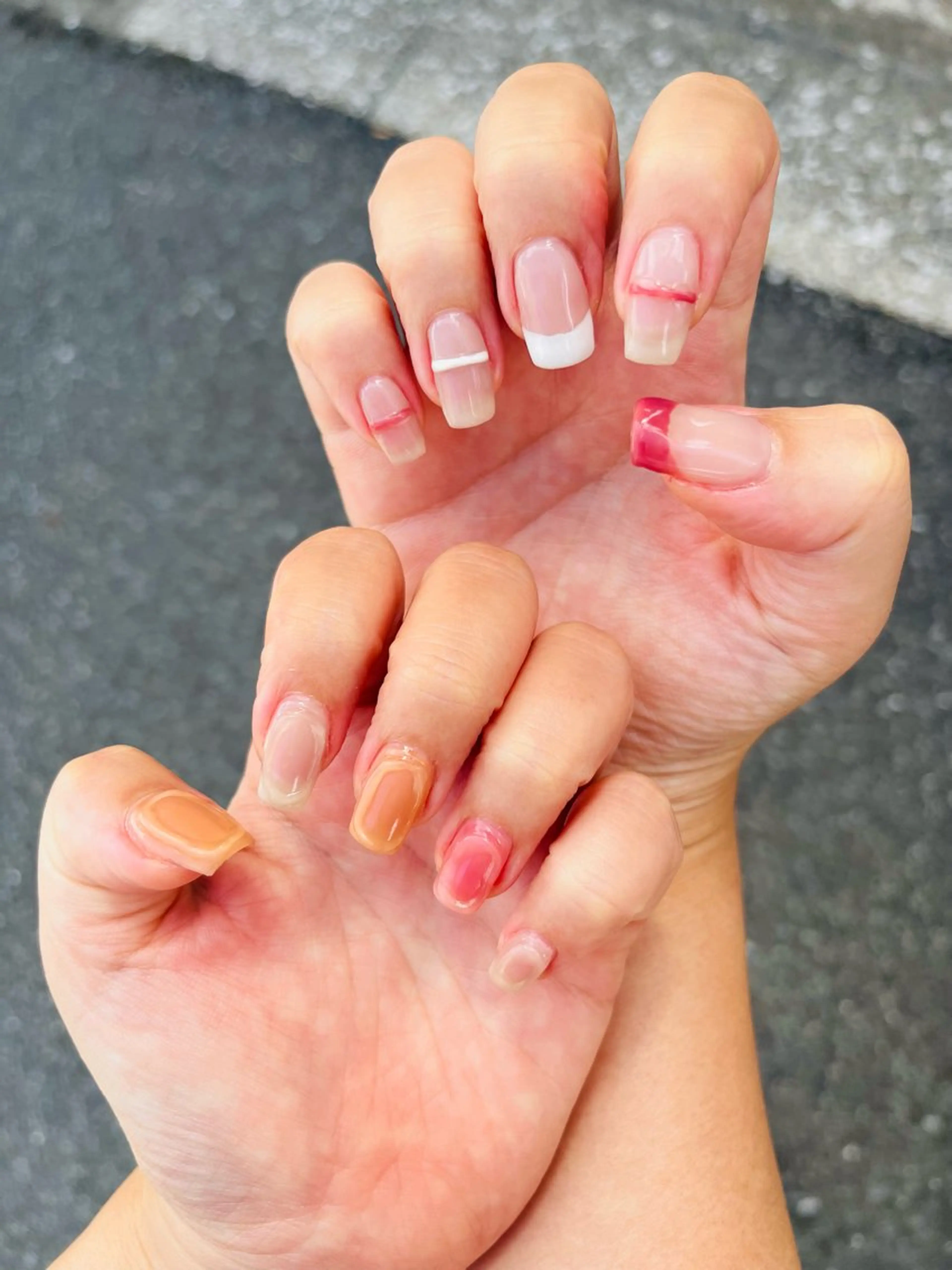 ネイル フレンチネイル nail room.のネイルデザイン