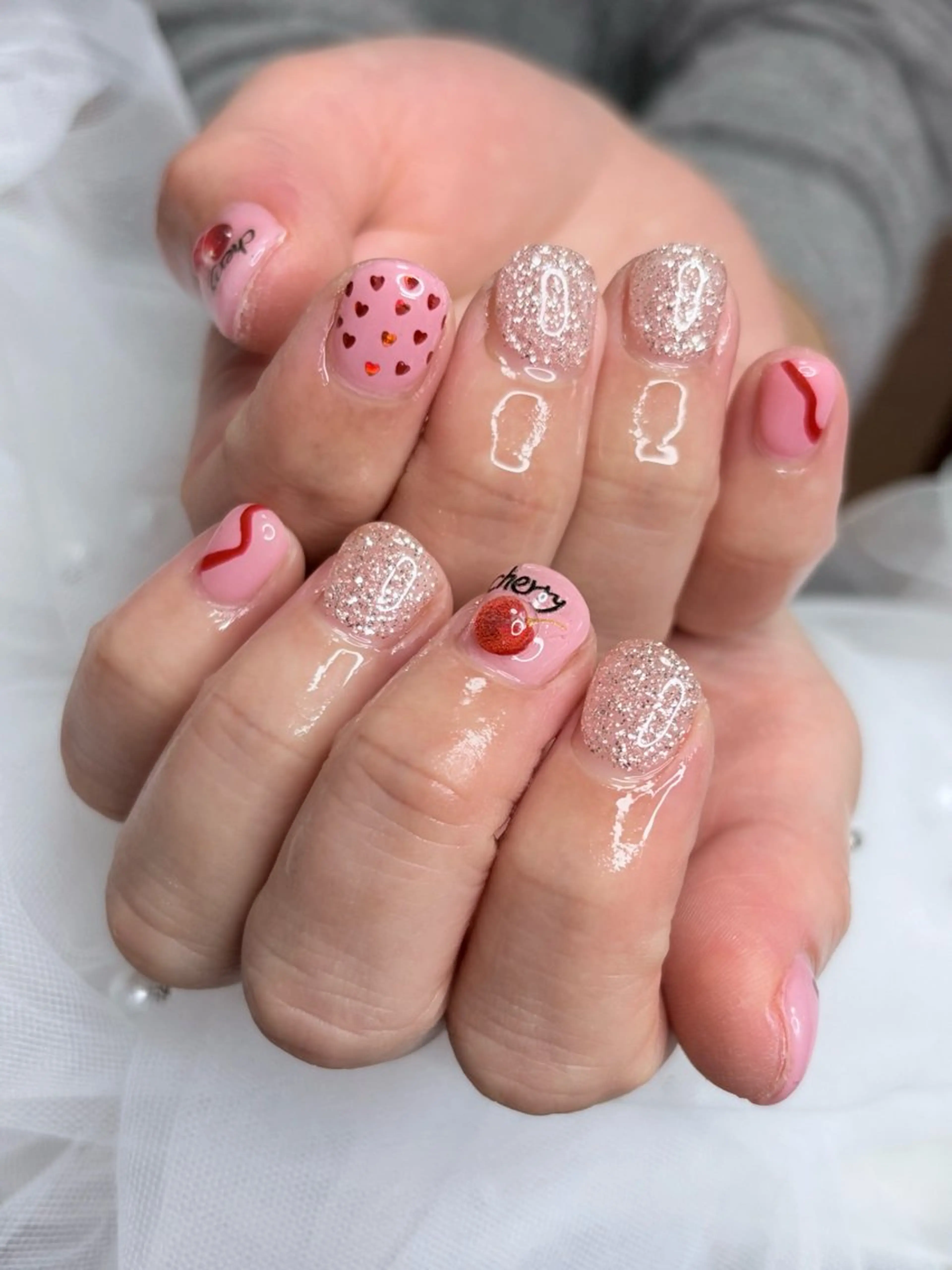 ネイル 💐Lumière 🩵かわちゃん💅のネイルデザイン