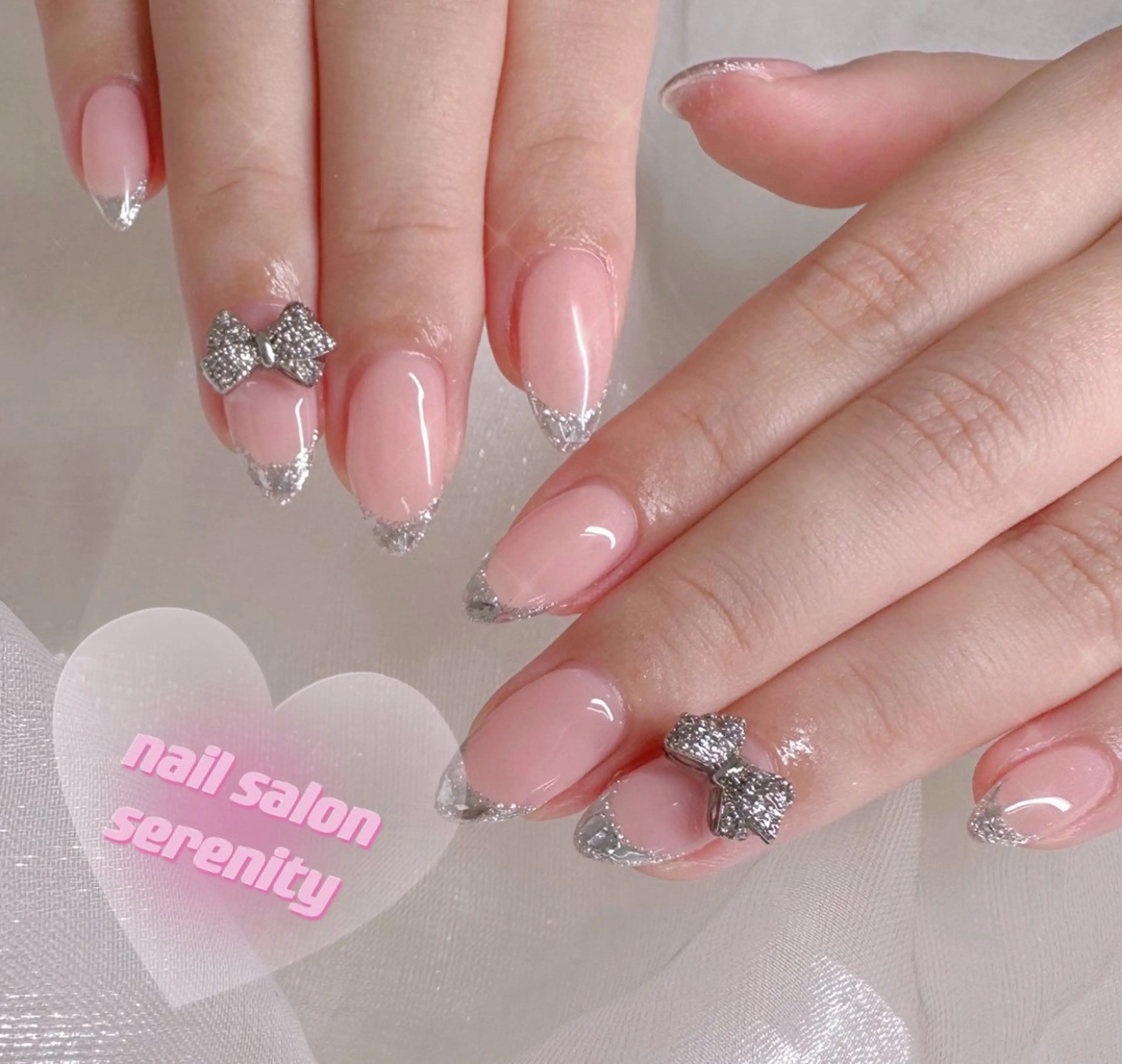 ネイル ハンドネイル ハンドケア ✨Serenity ワンホンネイルのネイルデザイン