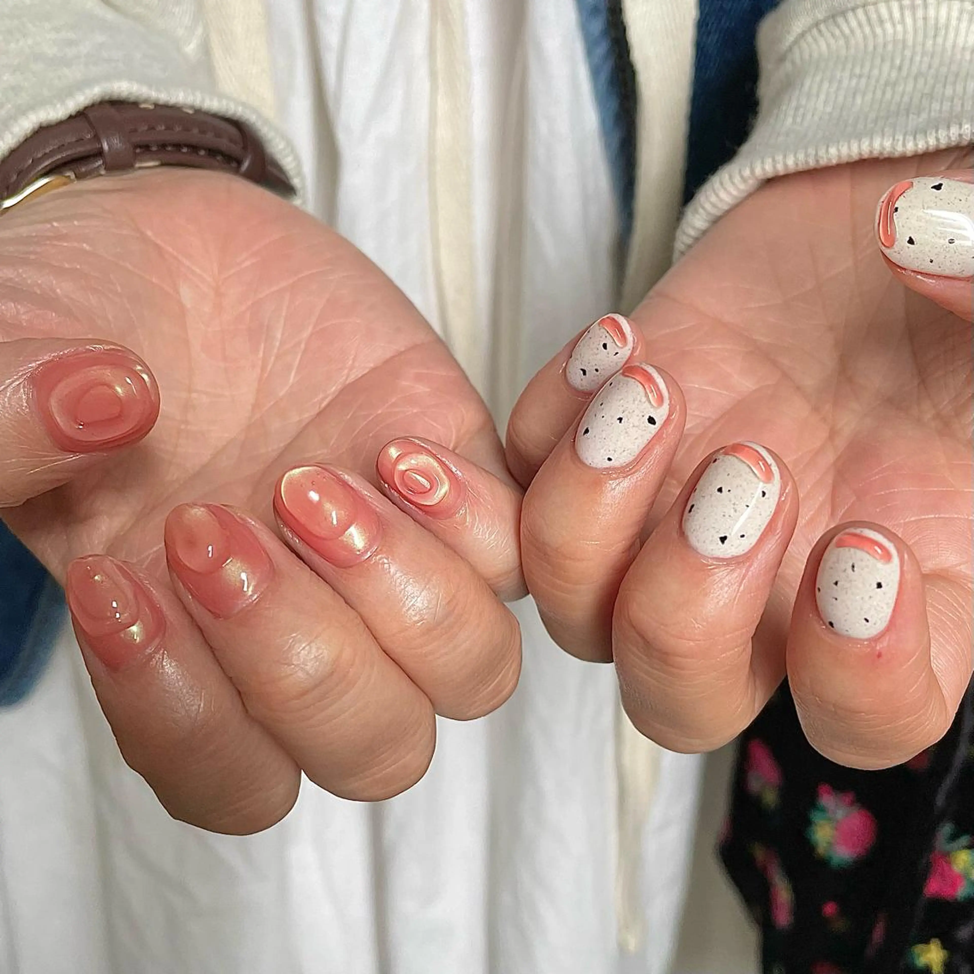 ネイル 持ち込み ハンドネイル Nailsalon BLOOM🌷 山崎のネイルデザイン