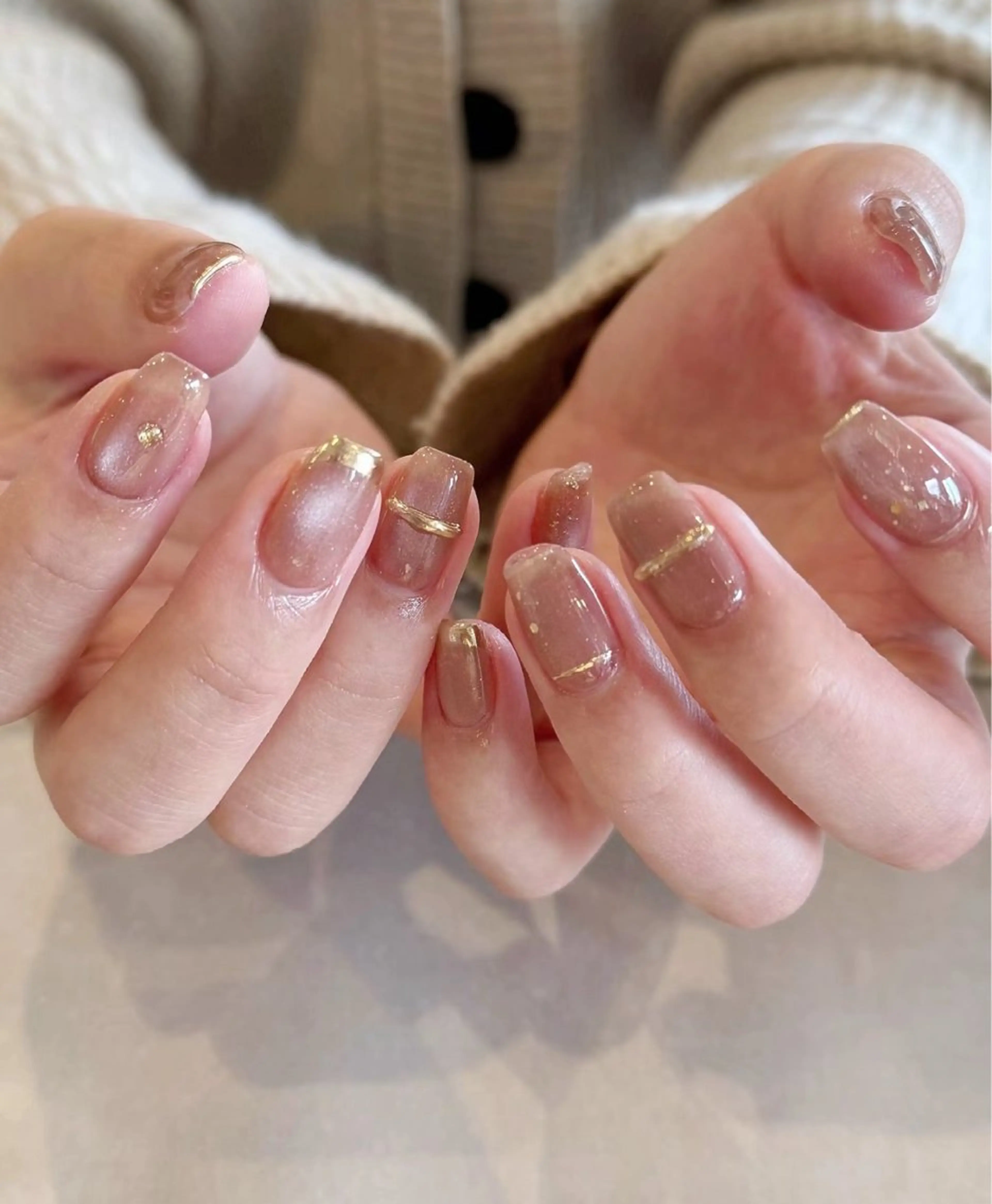 ネイル ハンドネイル H&B 楊のネイルデザイン