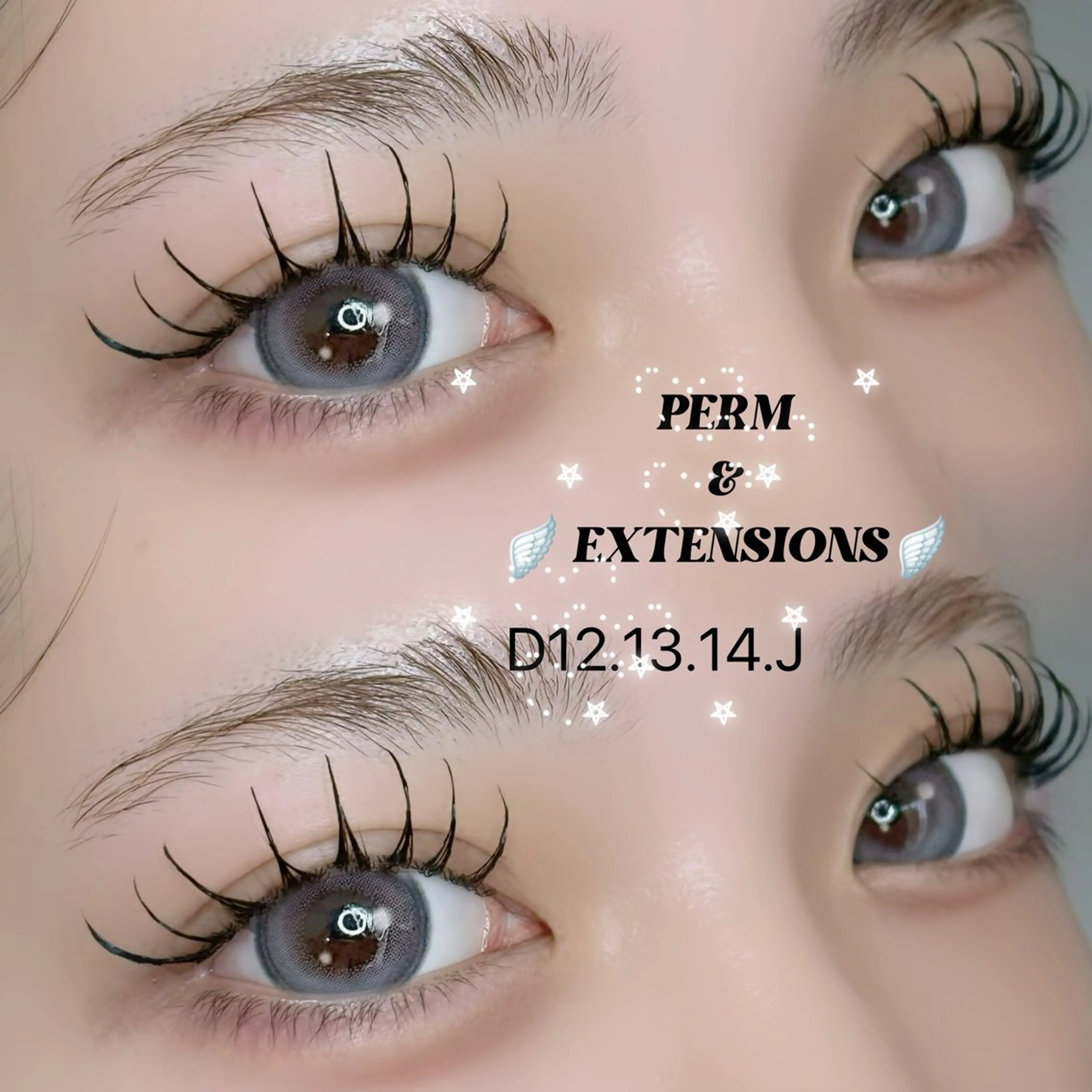 マツエク・マツパ 🩷Kawada Tiara🩷のマツエク・マツパデザイン