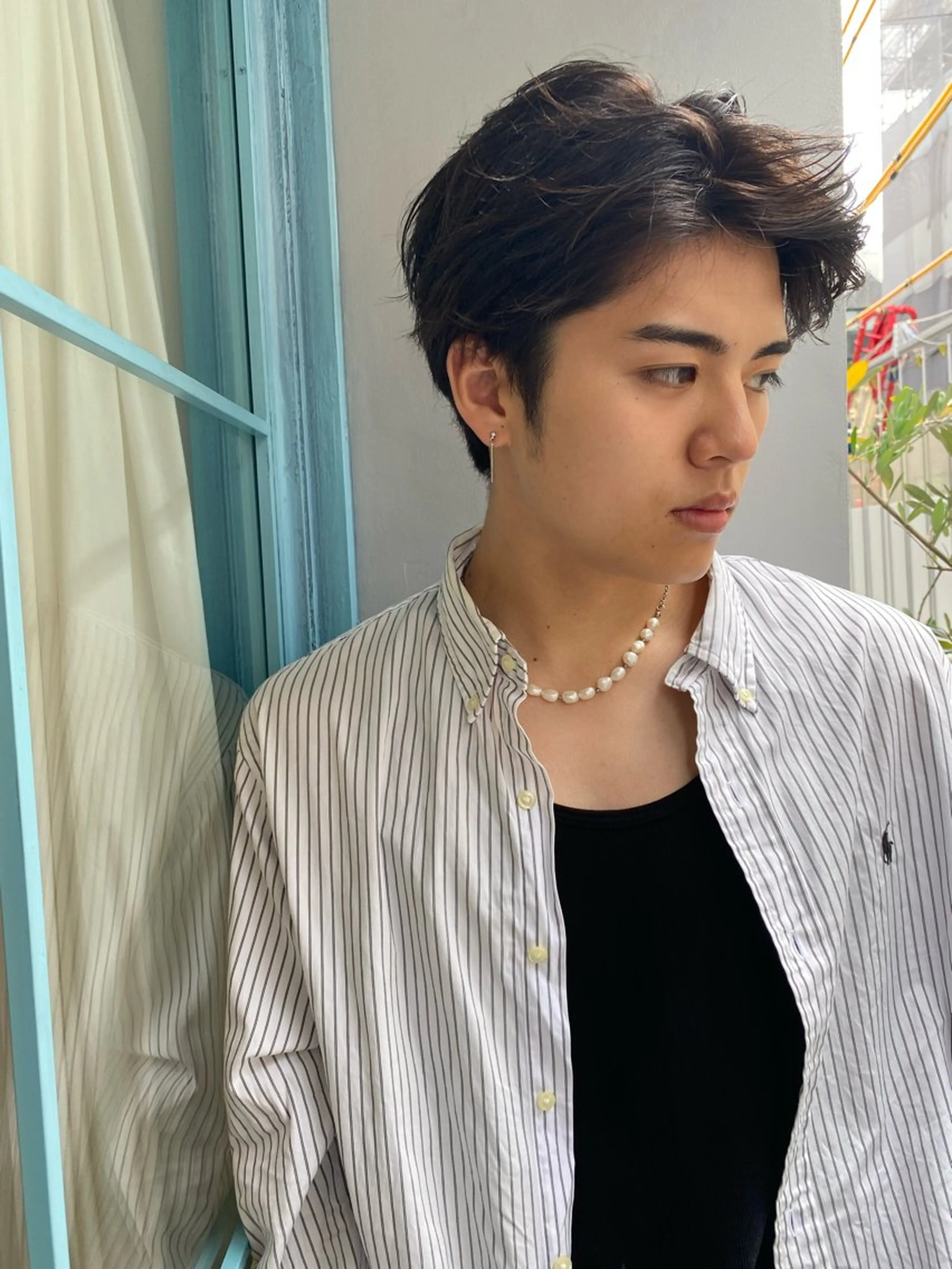 ミディアム パーマ メンズ HOODS所属・メンズ特化🔥木下 晃徳のヘアスタイル