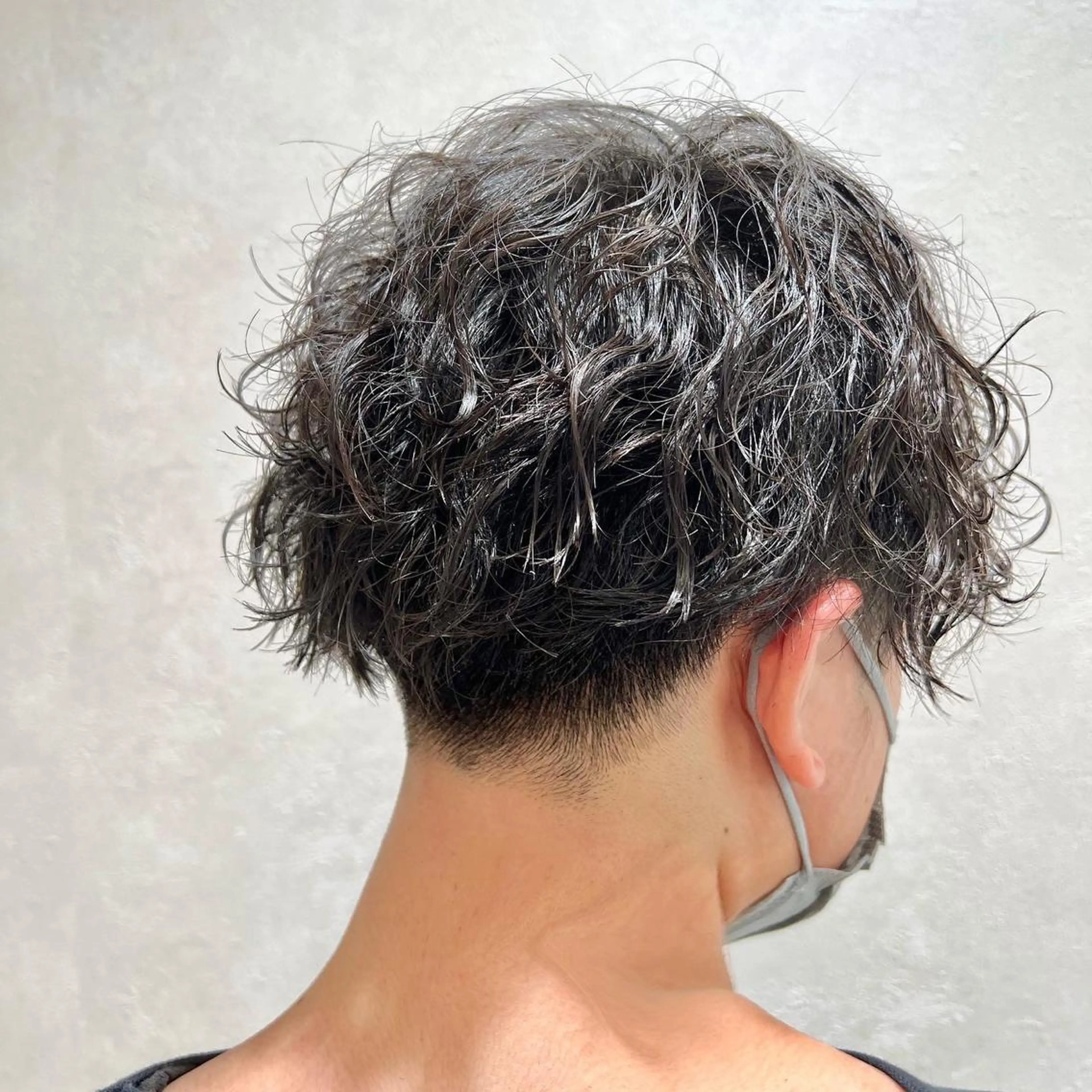 パーマ メンズ フェードカット メンズパーマ スキンフェード 波巻きパーマ スパイラルパーマ カット パーマ Camishi所属・瀬野凌介/メンズ カット/パーマのヘアスタイル