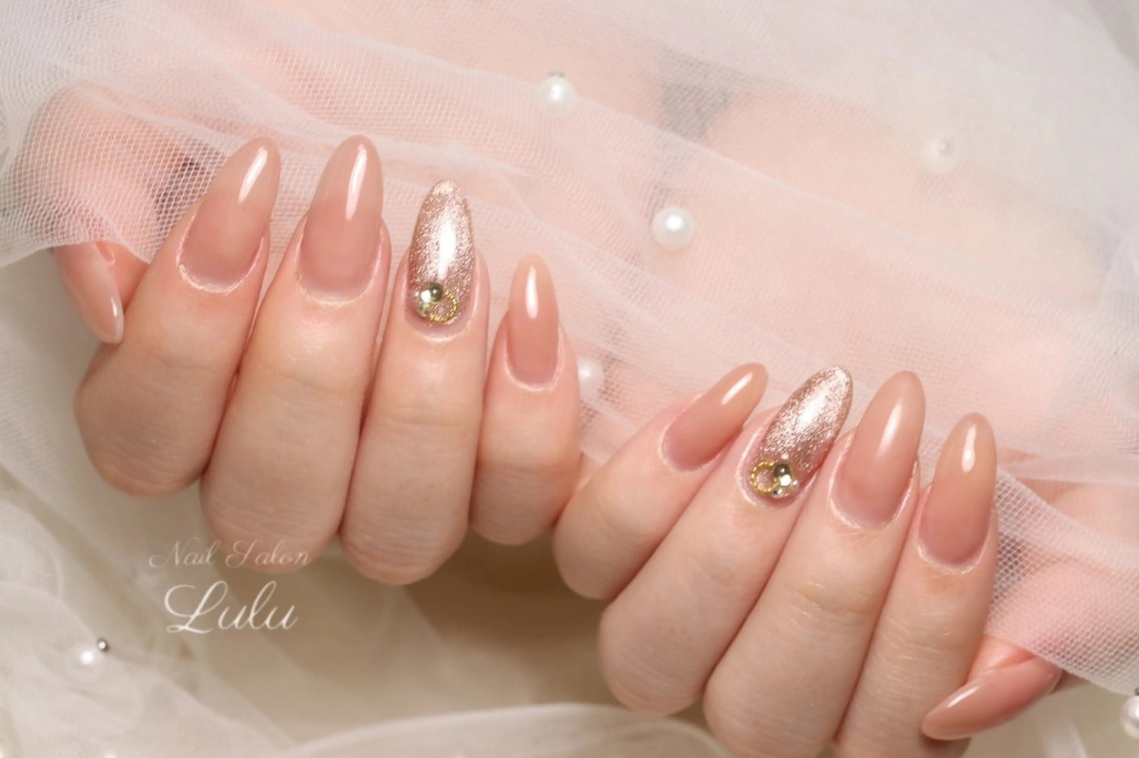 ネイル ハンドネイル Lulu nail salon 南堀江店所属・西村 あやかのネイルデザイン